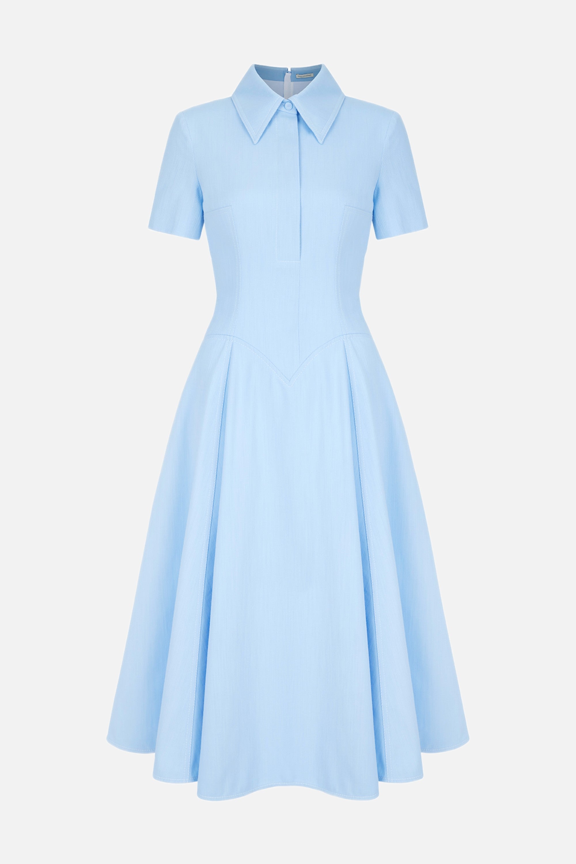 emilia wickstead blue dress Jody in Icy Denim– Color:#5-Amethyst feminine shape suitable for Long Quinceanera Dress Glitter salejp_dresses