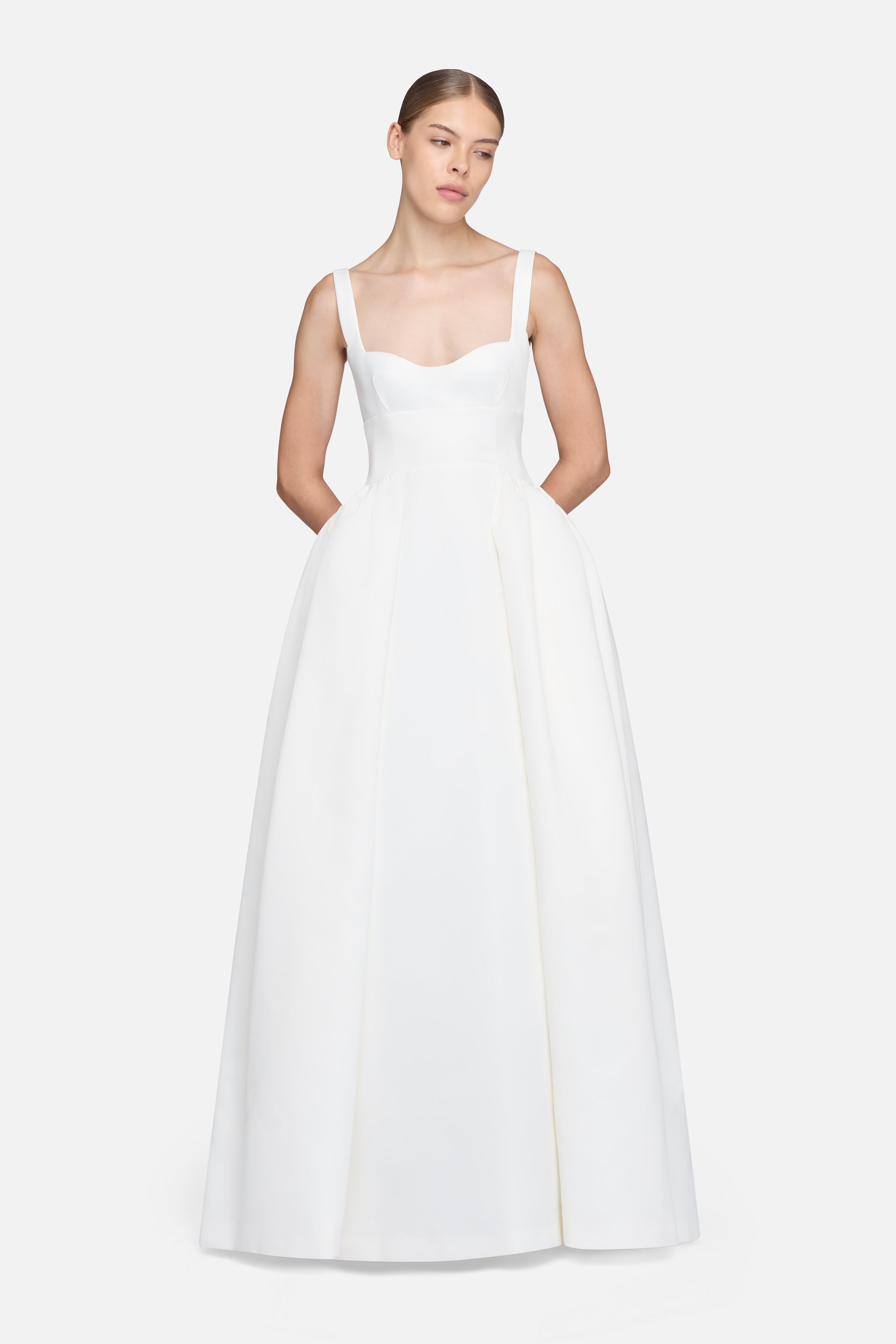Diamond Bridal Dress in Ivory Genzianella