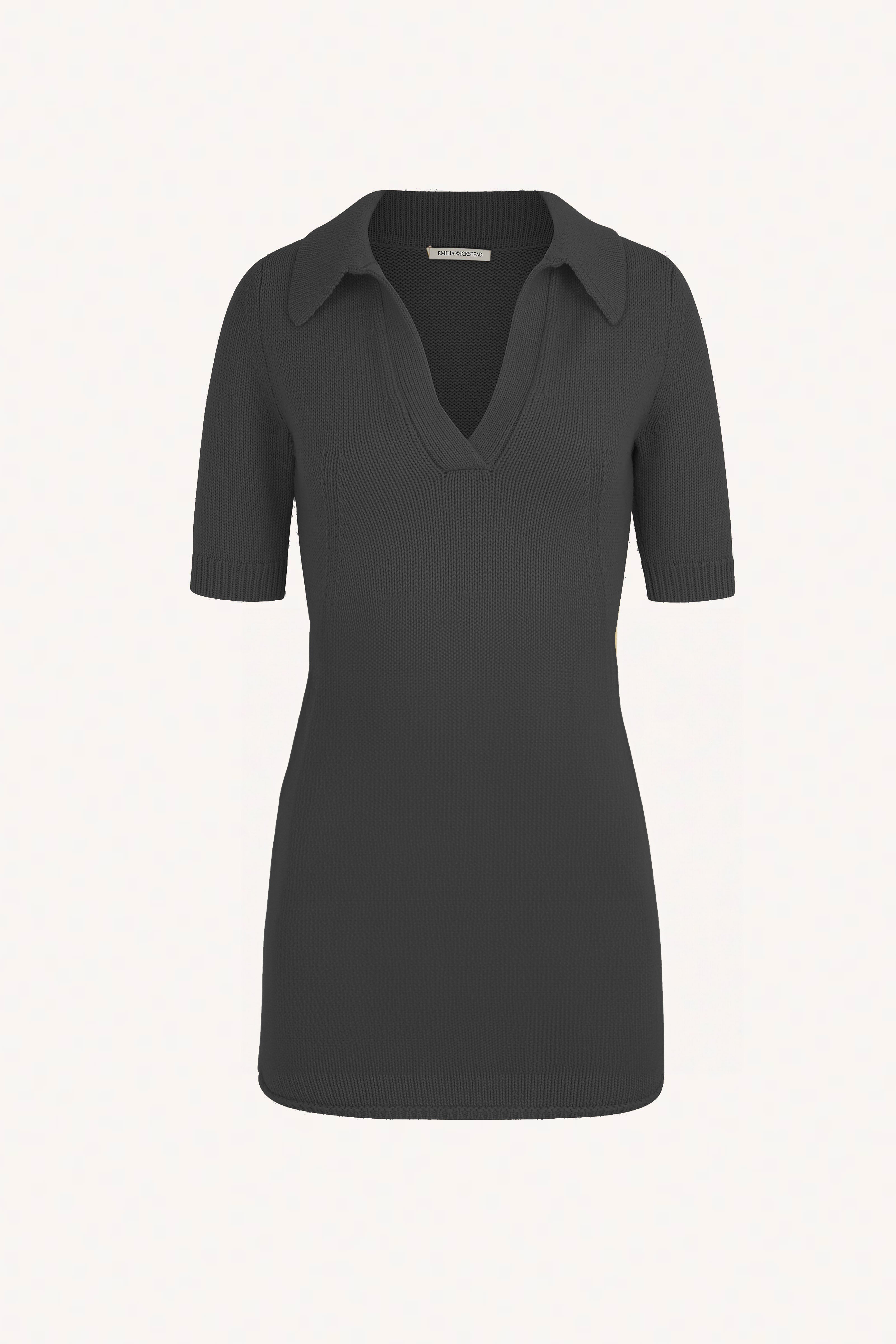 Dory Black Knitted Top | Emilia Wickstead