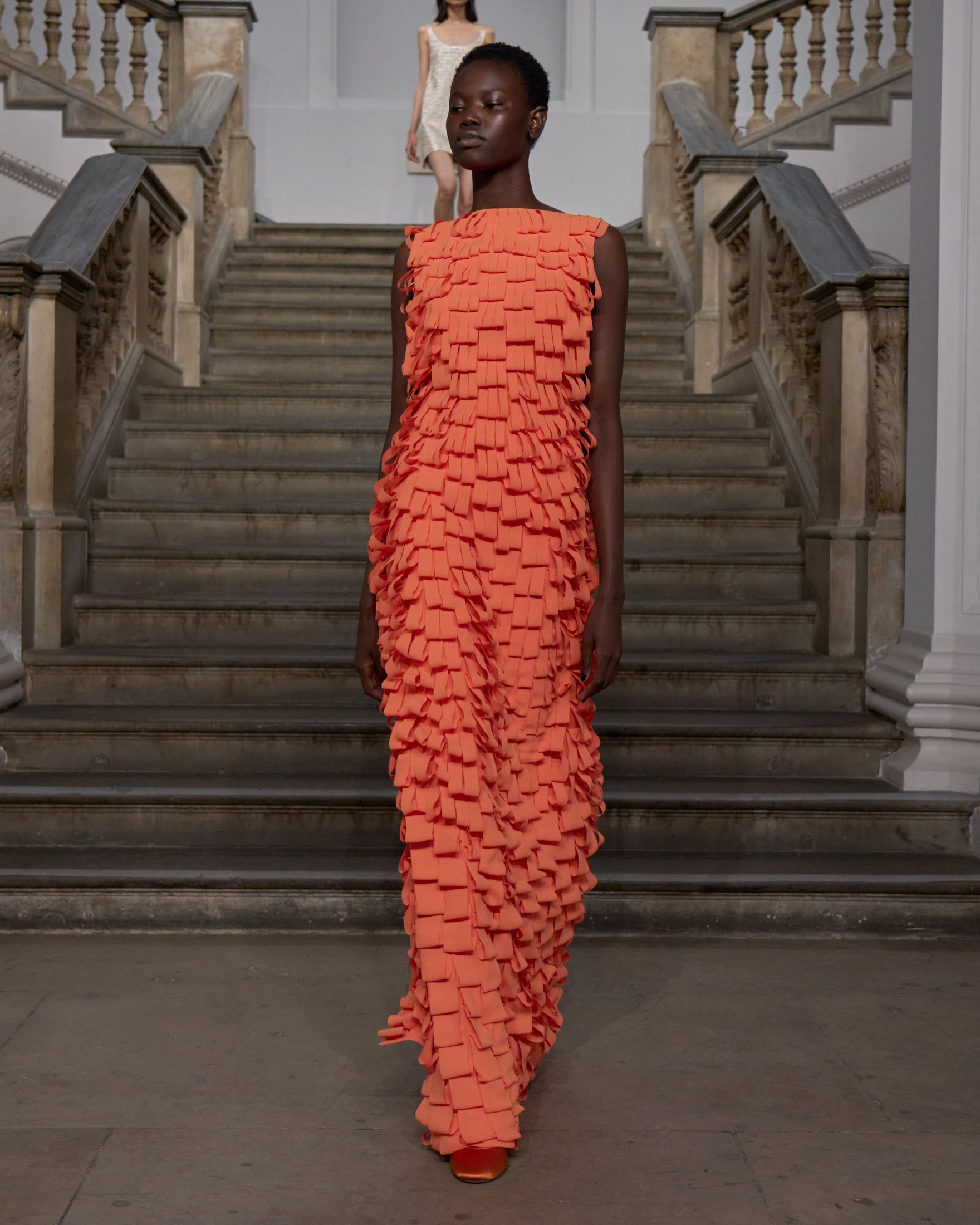 emilia wickstead orange dress Rent Emilia Wickstead Orange Dress