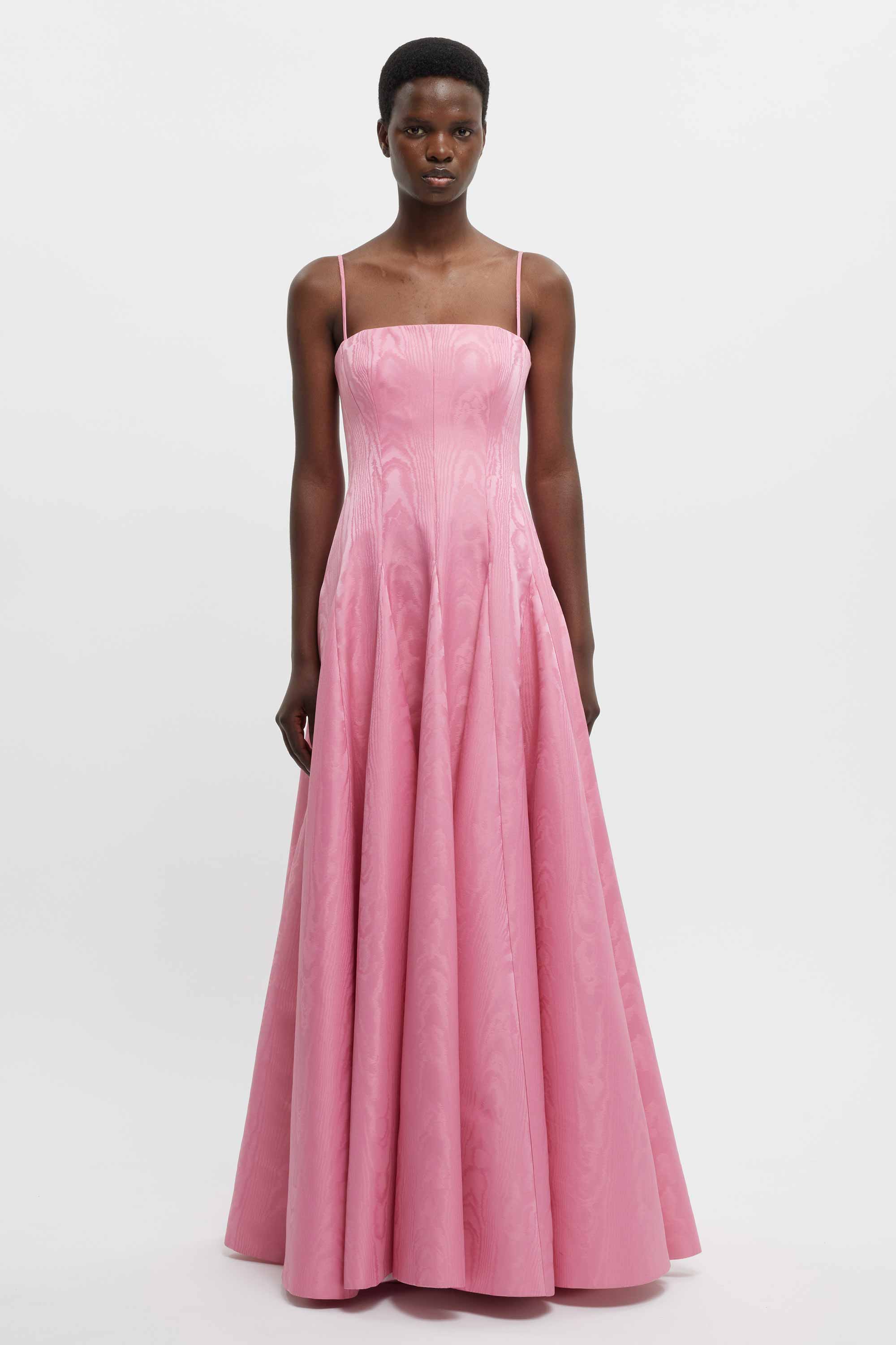 pink grecian dress Pink Plus Size Grecian Maxi Dress Draped Chiffon Grecian Column Bridesmaid Dress With Convertible