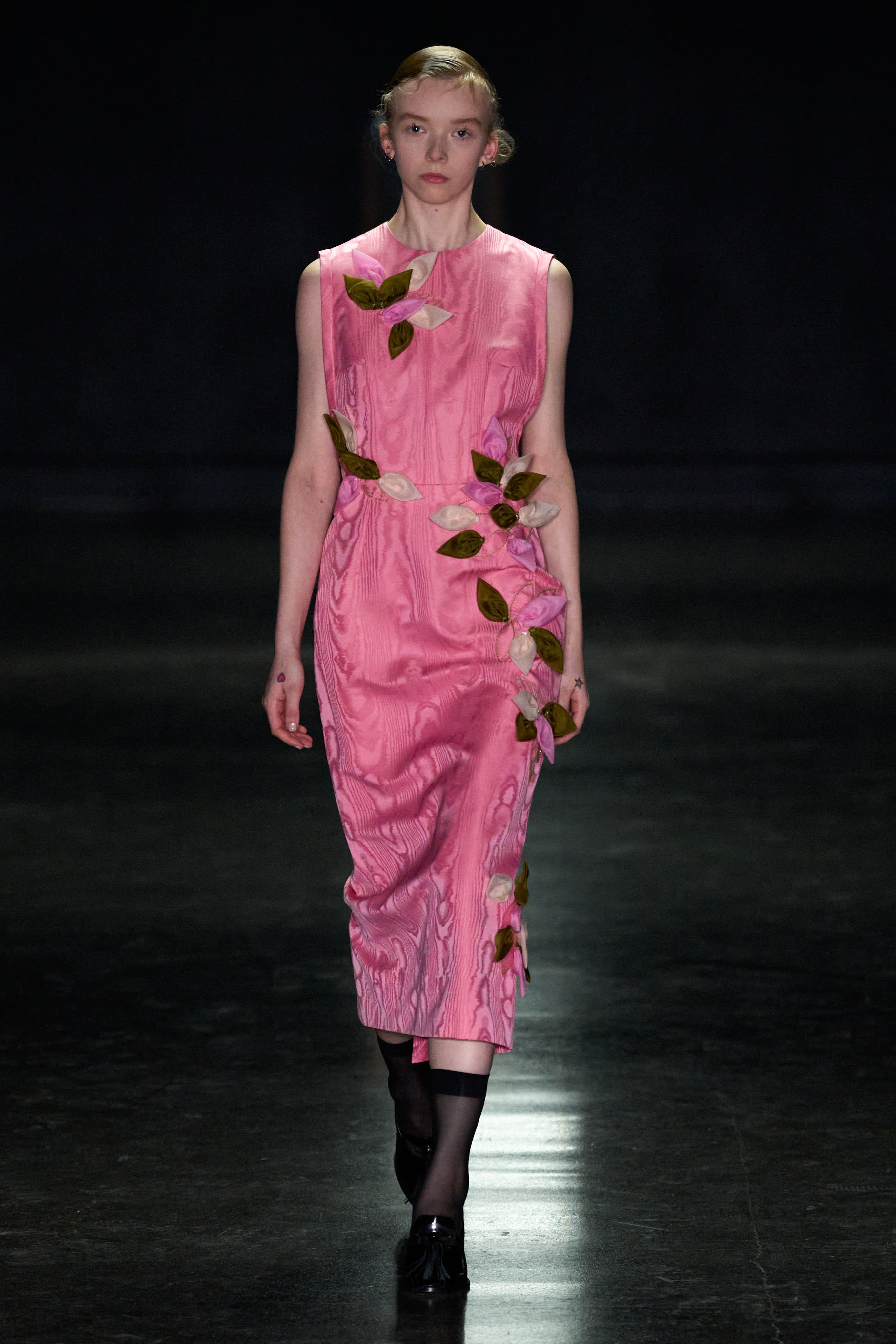 ■Emilia Wickstead フローラル タピタ パユ ドレス EMILIA WICKSTEAD Yulie strapless floral-print taffeta-faille