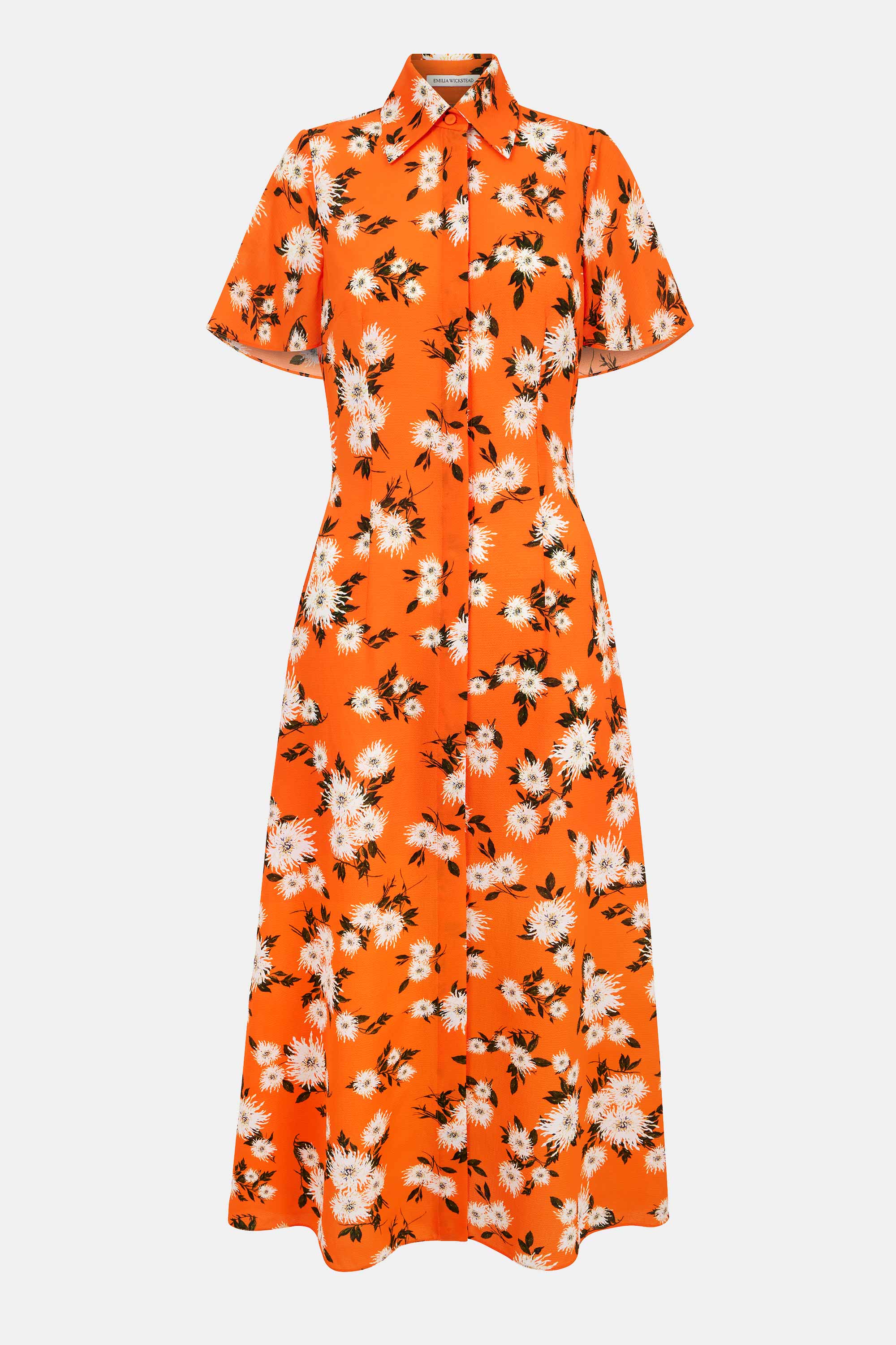 Oasis orange floral dress hotsell