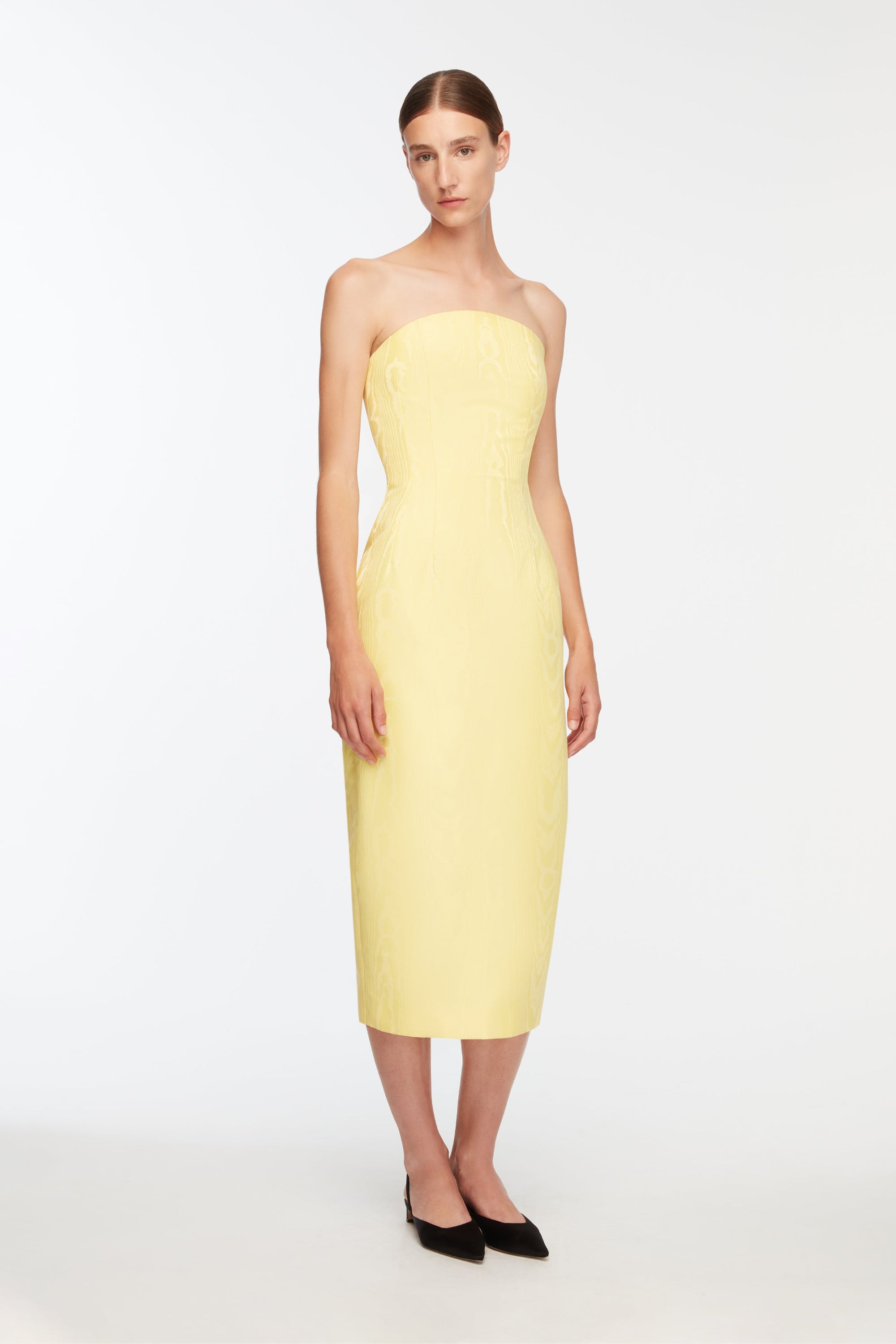 Hailee_Dress_In_Lemon_Moire_Mi