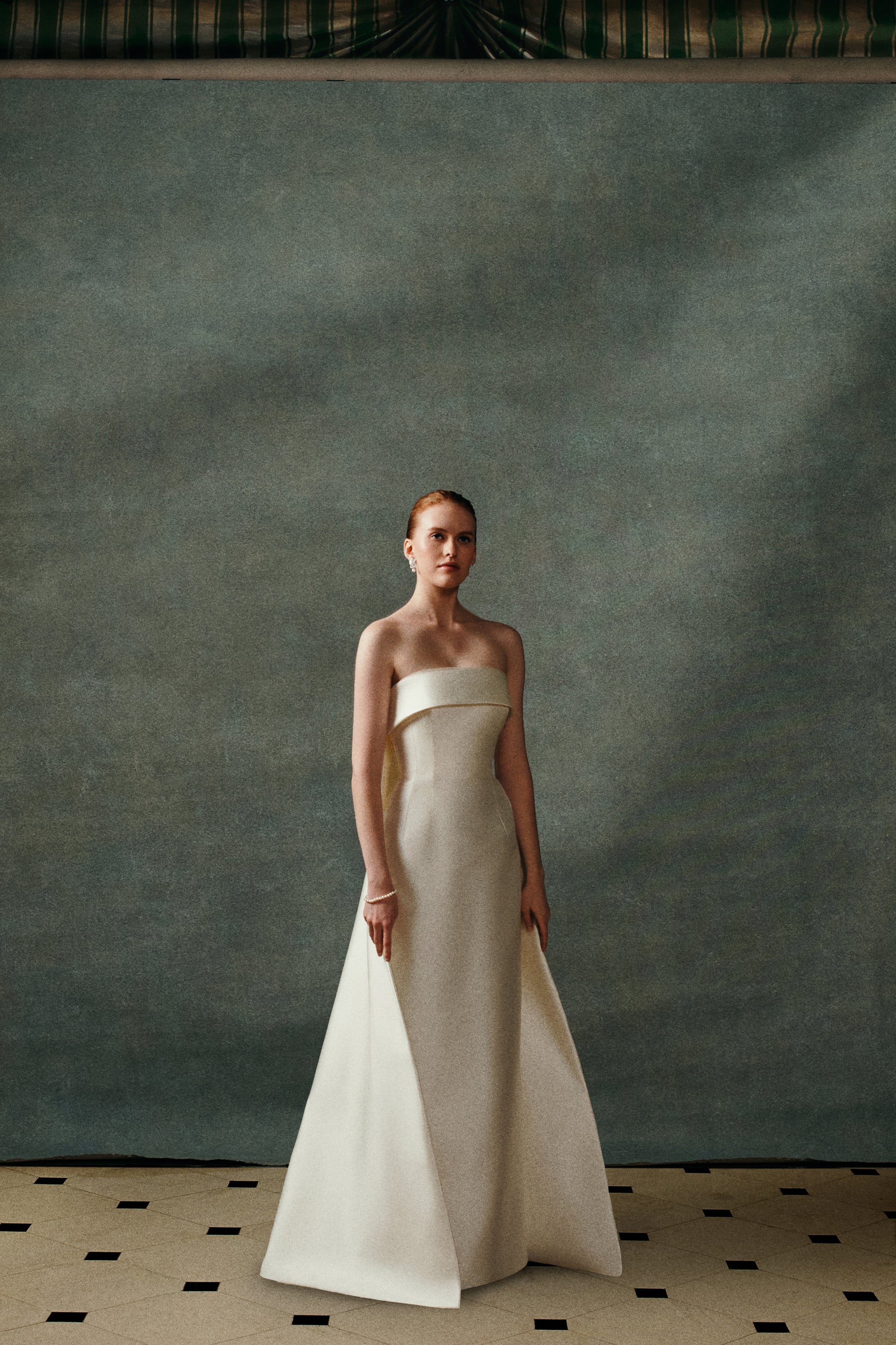 Maeve Bridal Dress in Ivory Silk Mikado| Emilia Wickstead