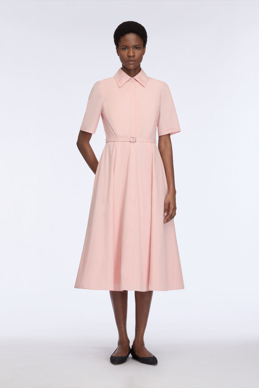 Emilia Wickstead - Rubie Dress - Light Pink Cotton Popclan Emilia Wickstead - Rubie Dress - Light Pink Cotton Popclan