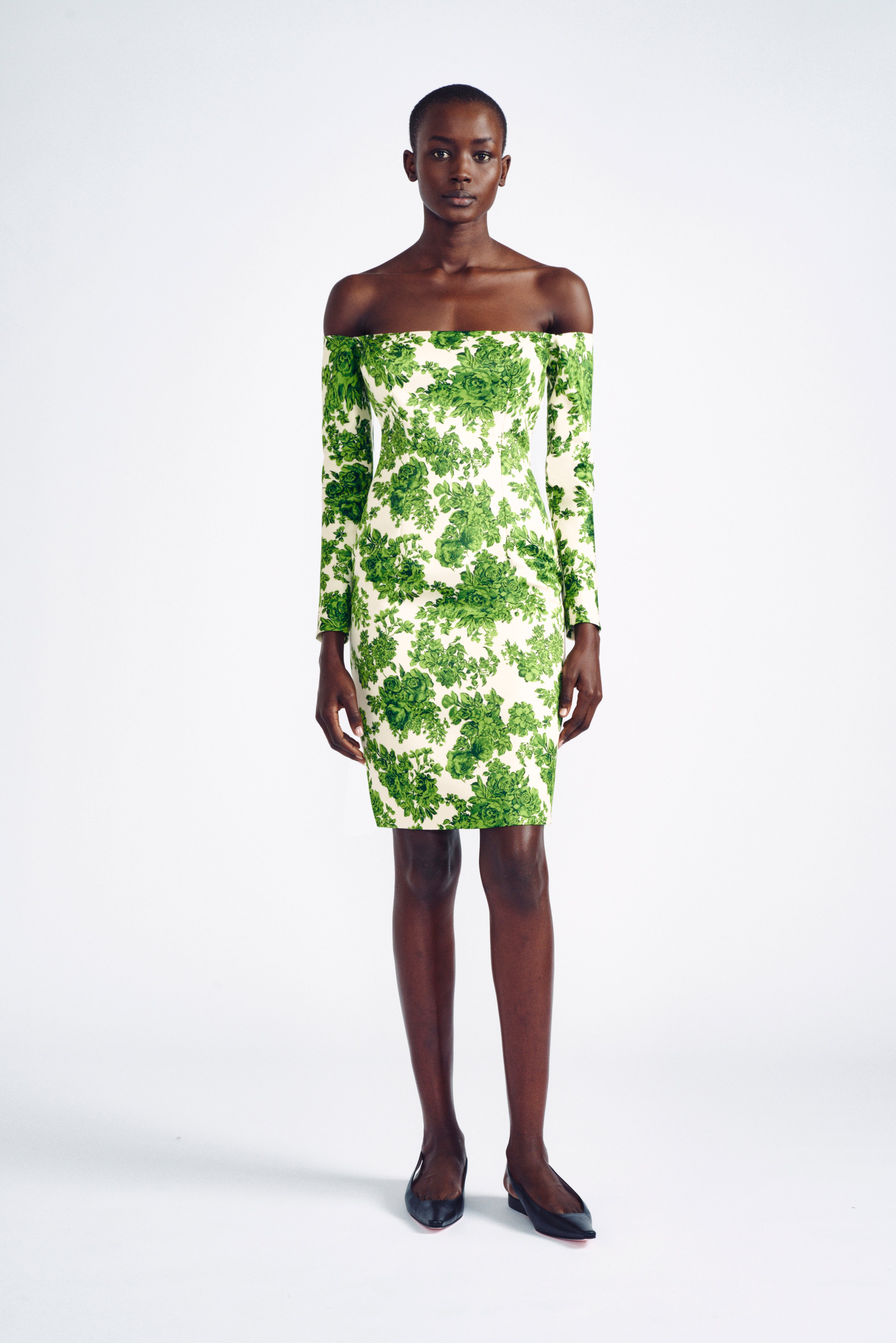 NWT EMILIA WICKSTEAD Heber Hammered Silk Gown Green US10/UK14 $2525