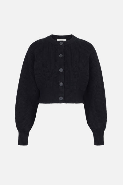 Albert Knit in Black Cashfeel– Emilia Wickstead