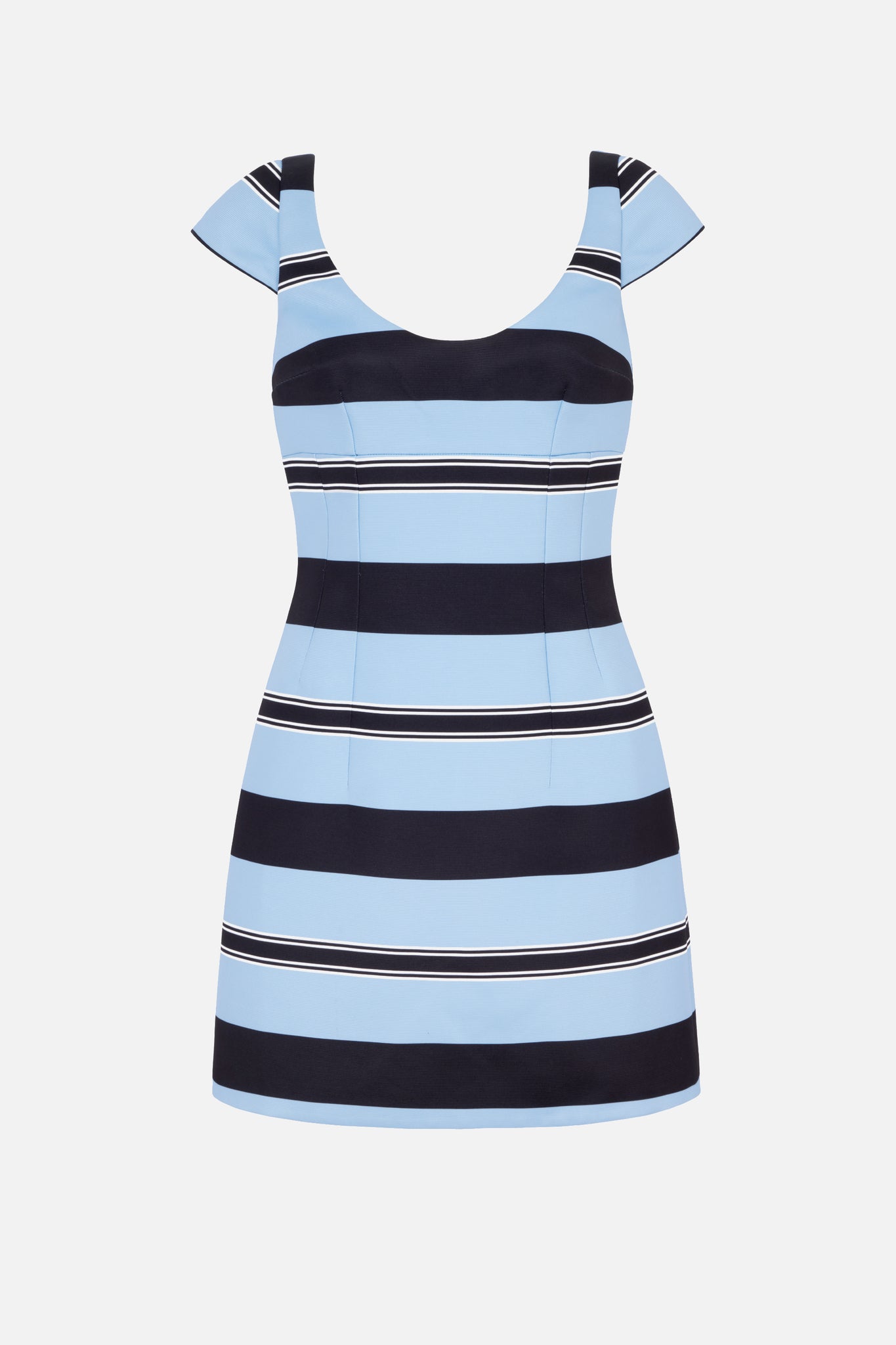 t-shirt dress Tallie T-Shirt Dress in Black and White Stripe XS