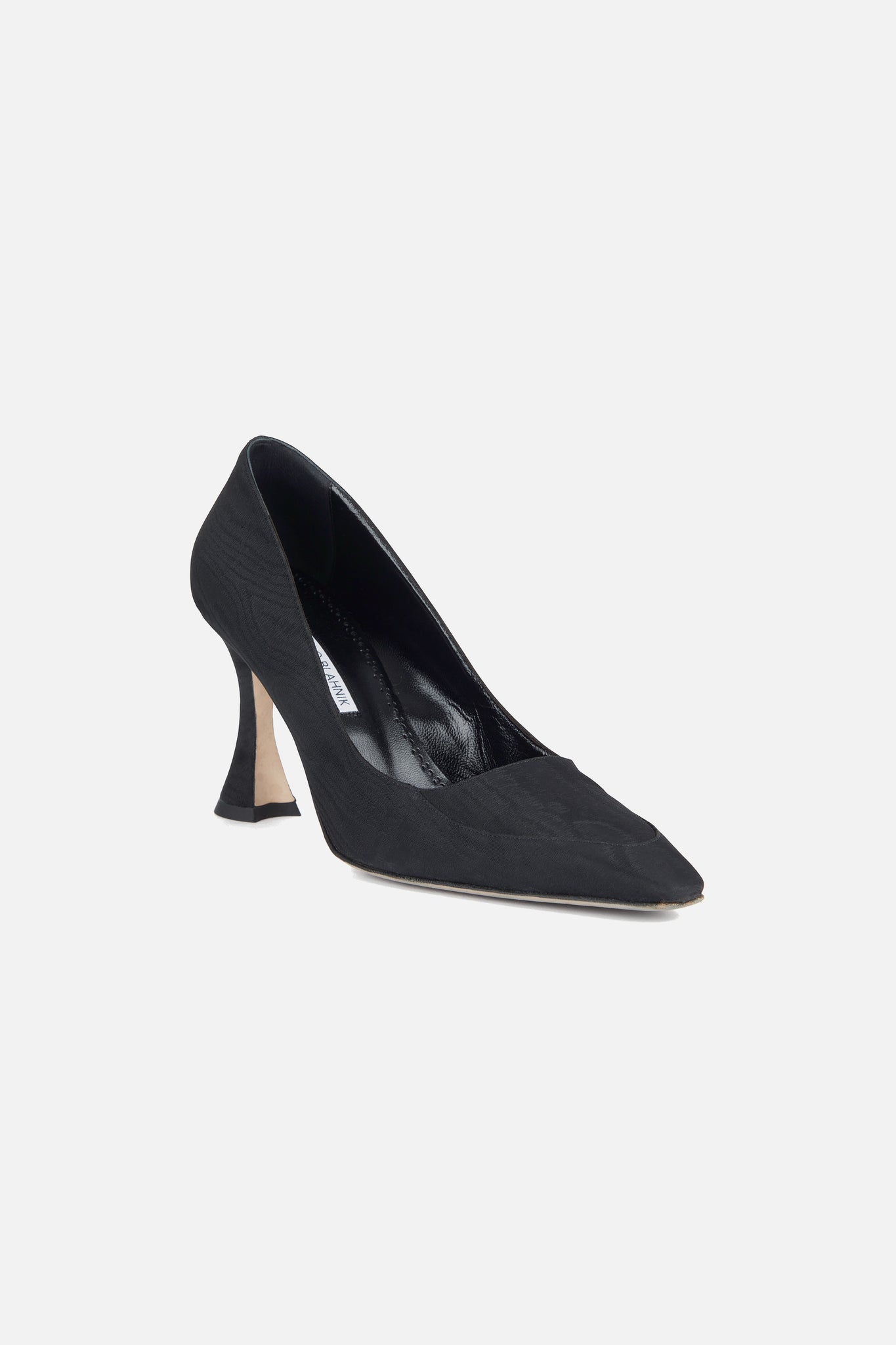 Polywic Shoe in Black Moire– Emilia Wickstead