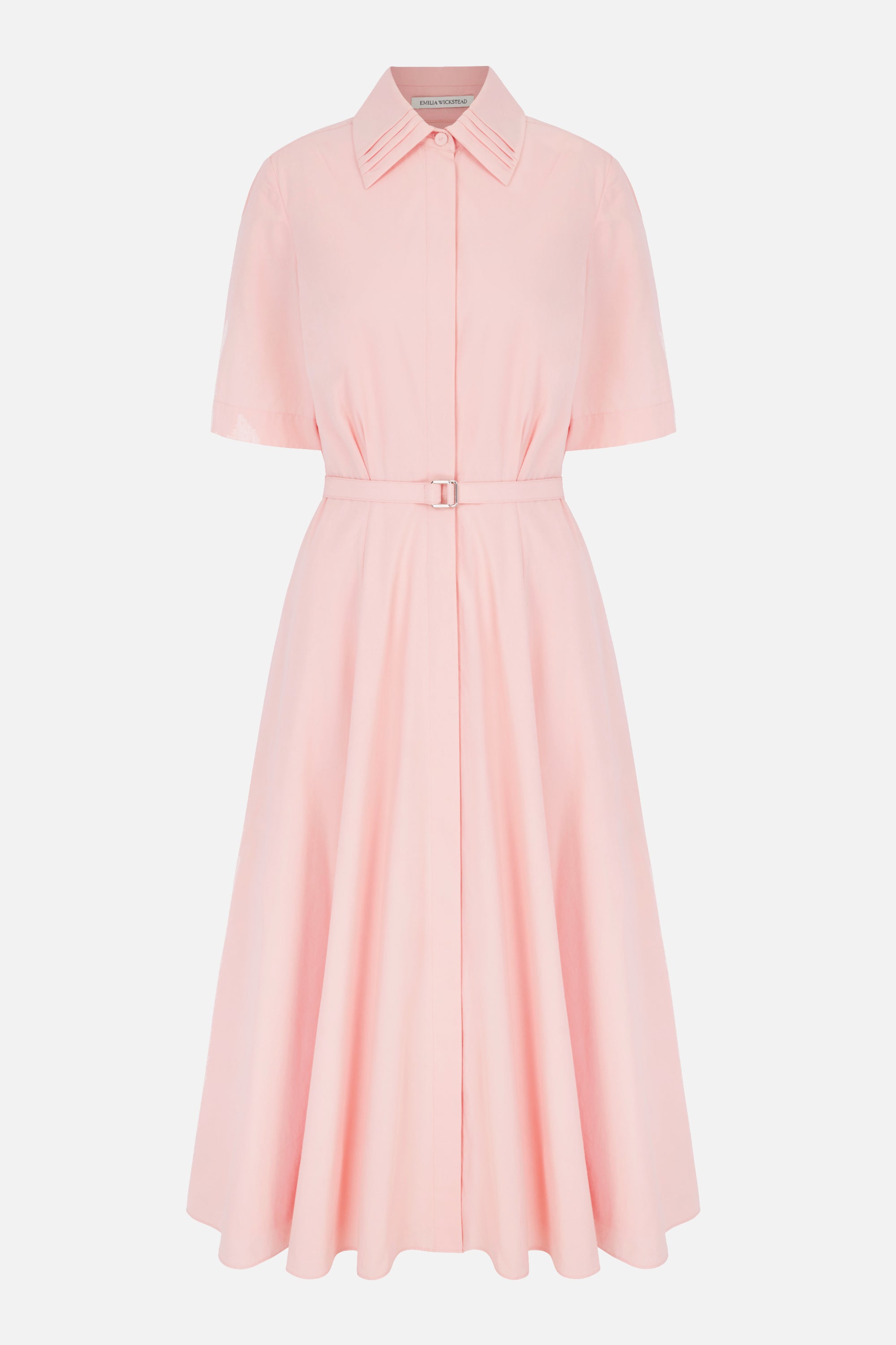 Rubie Dress in Light Pink Cotton Popclan