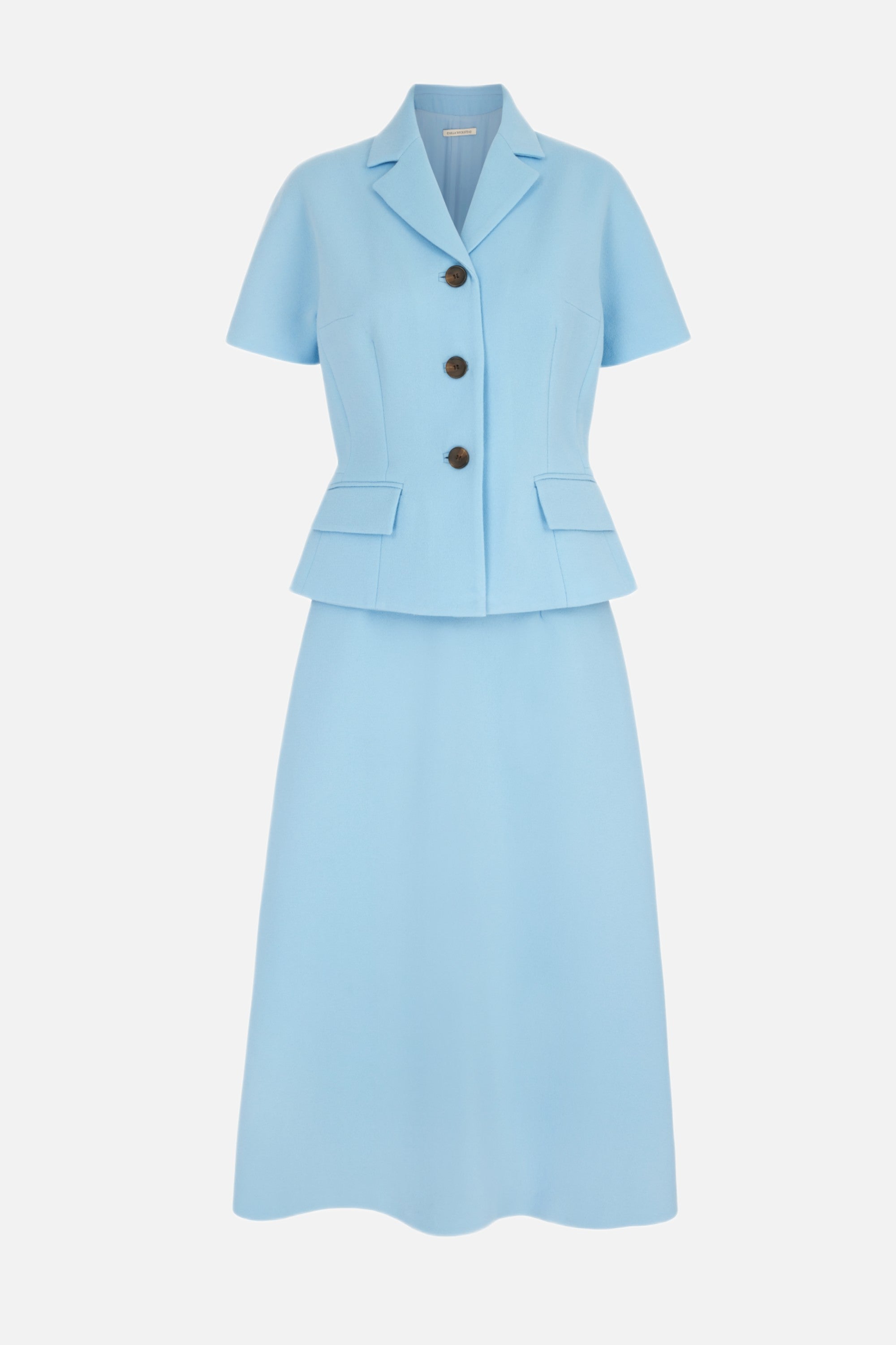 Monique Dress in Black Denim– Emilia Wickstead