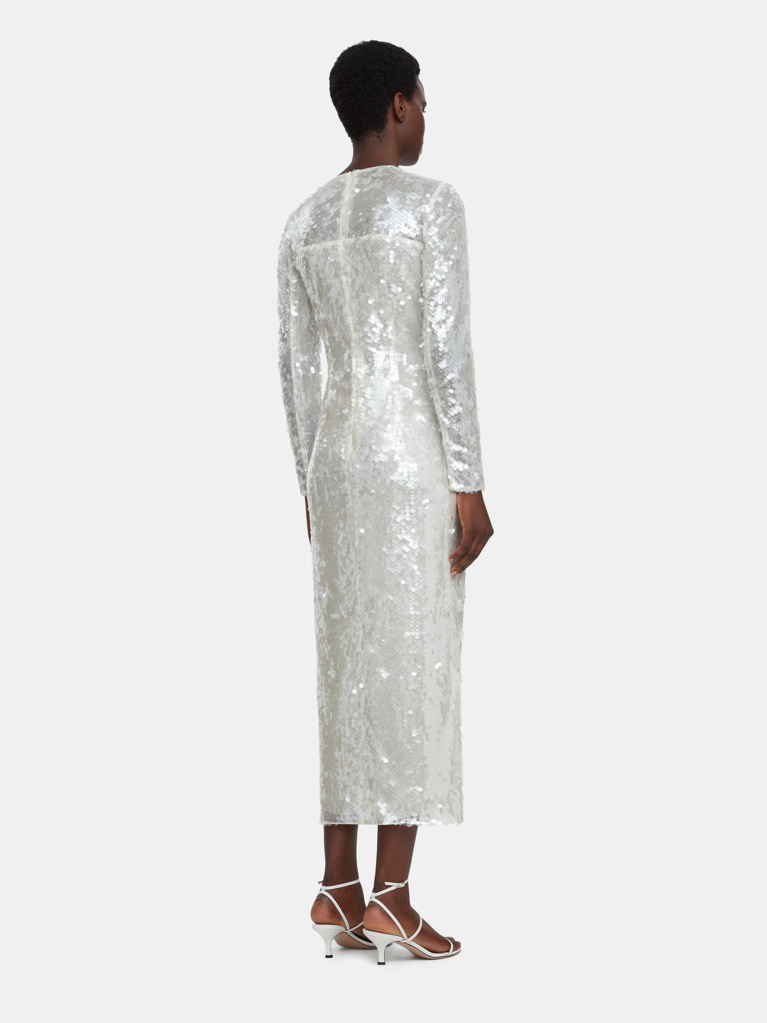 Amiria Clear Sequin Dress | Emilia Wickstead