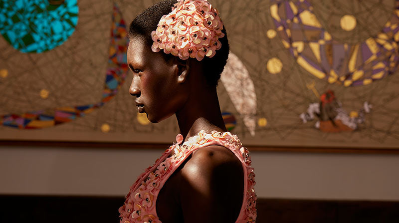 MURRAL petal race dress 　Size1 Cybil Pleated Tiered Midi Dress - Champagne Gold