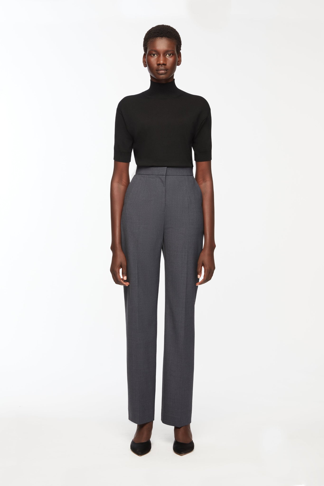 Laurie Knit Top in Black