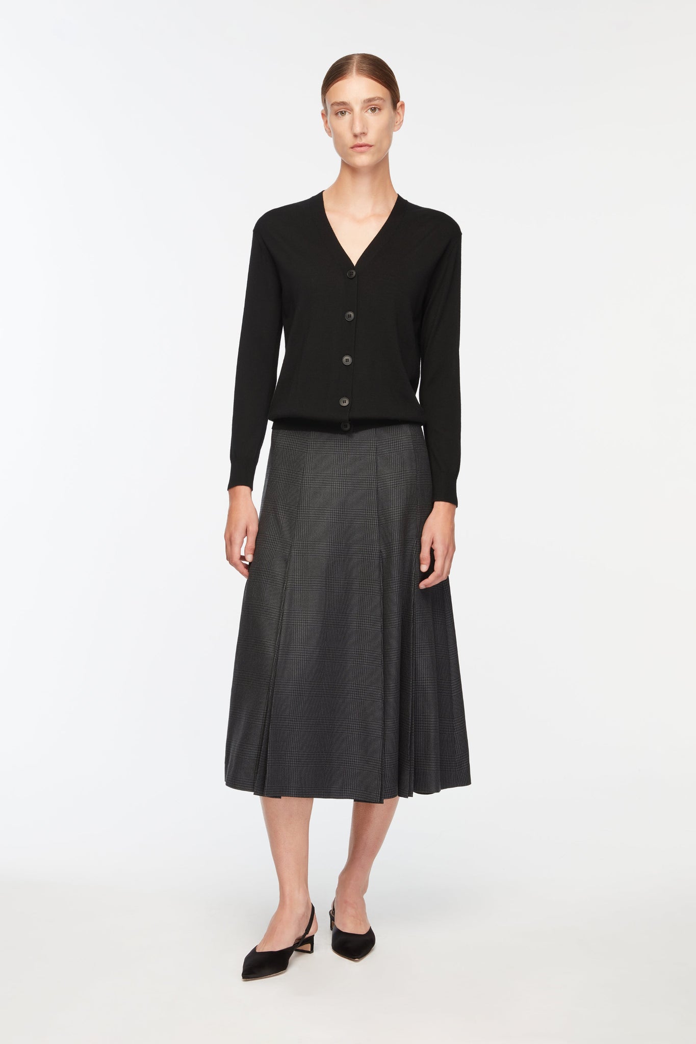 Jaynie Black Knit Cardigan