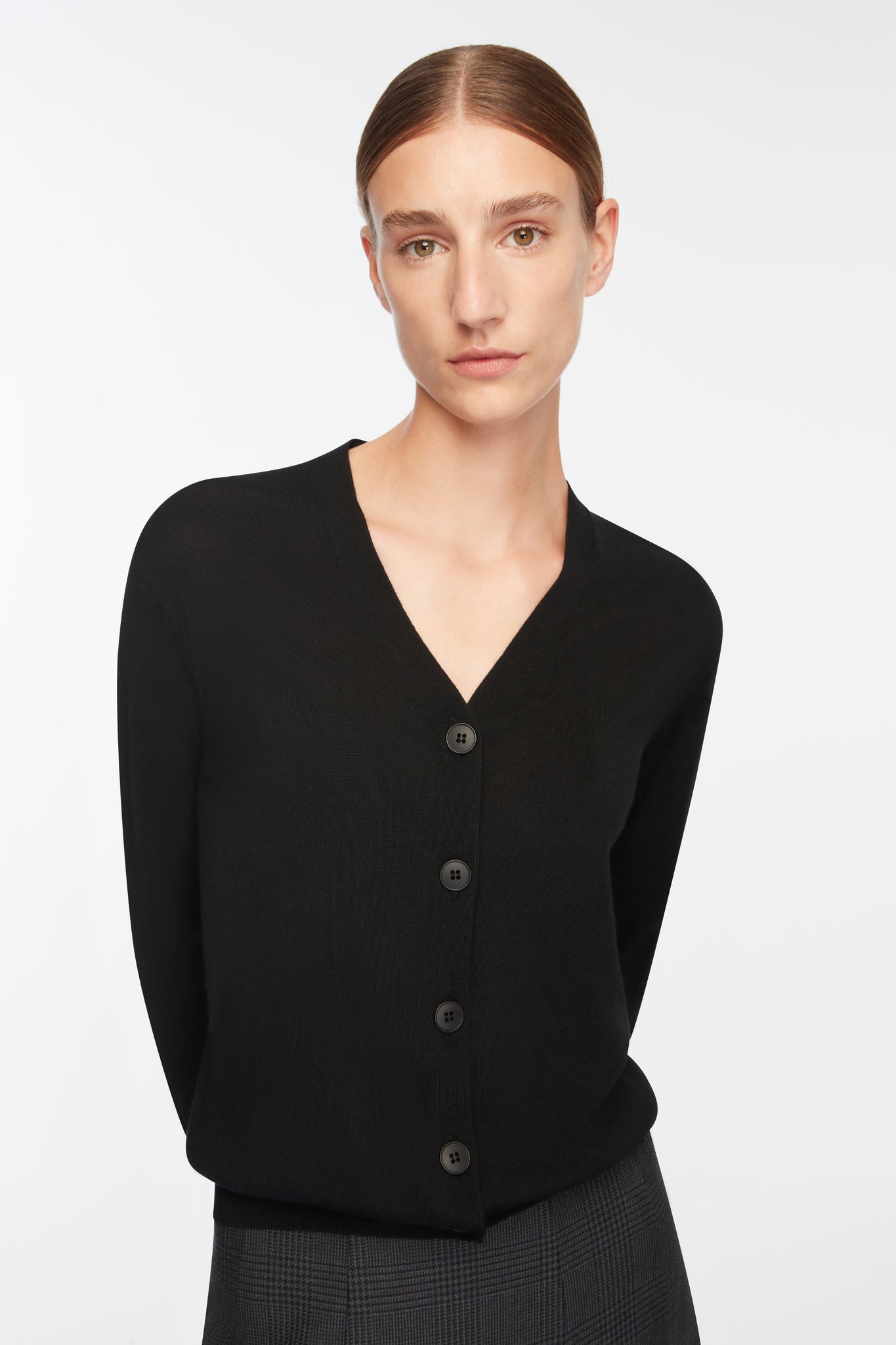 Jaynie Black Knit Cardigan