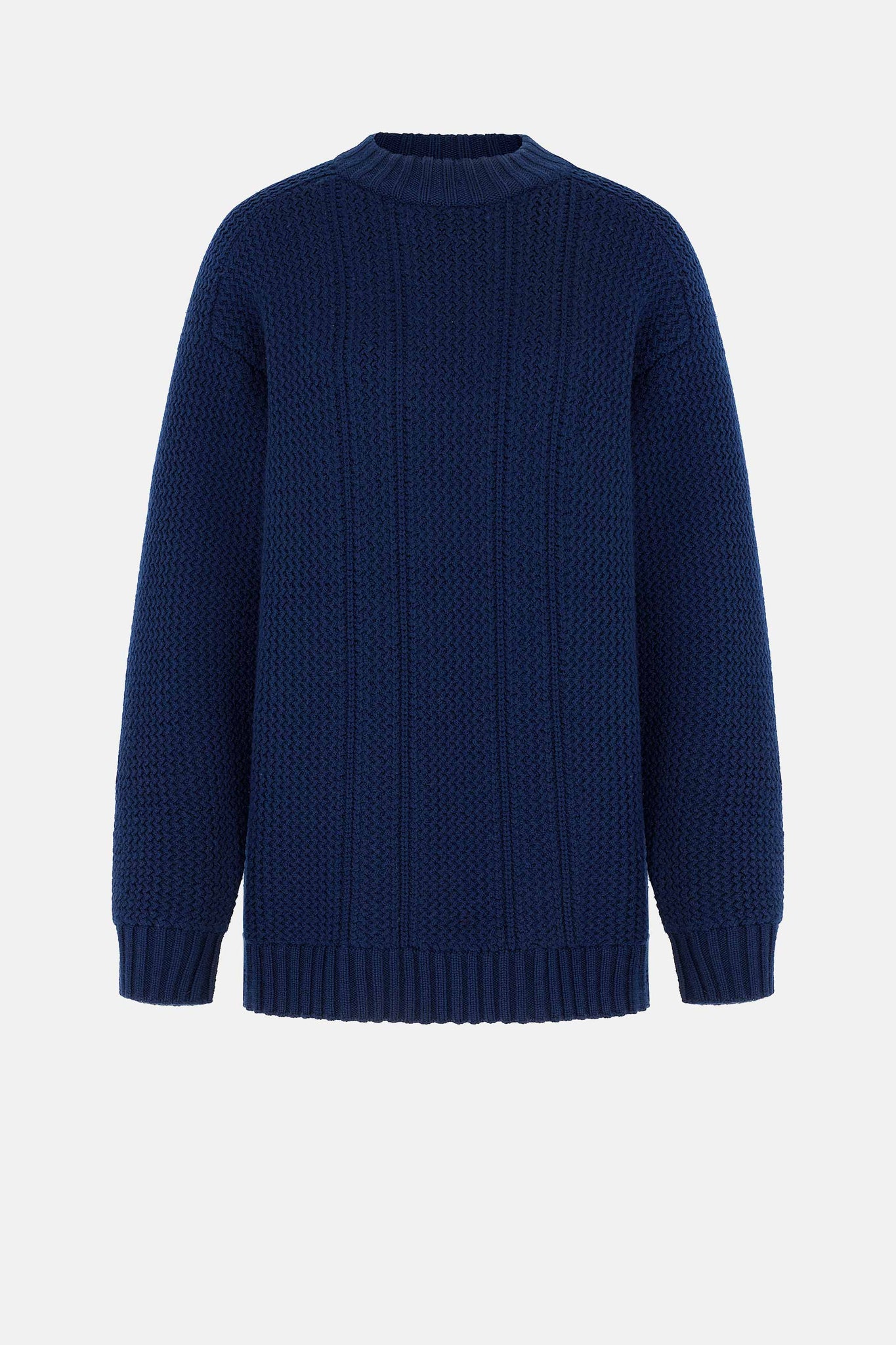 Combey Knit In Navy Cashfeel - Emilia Wickstead