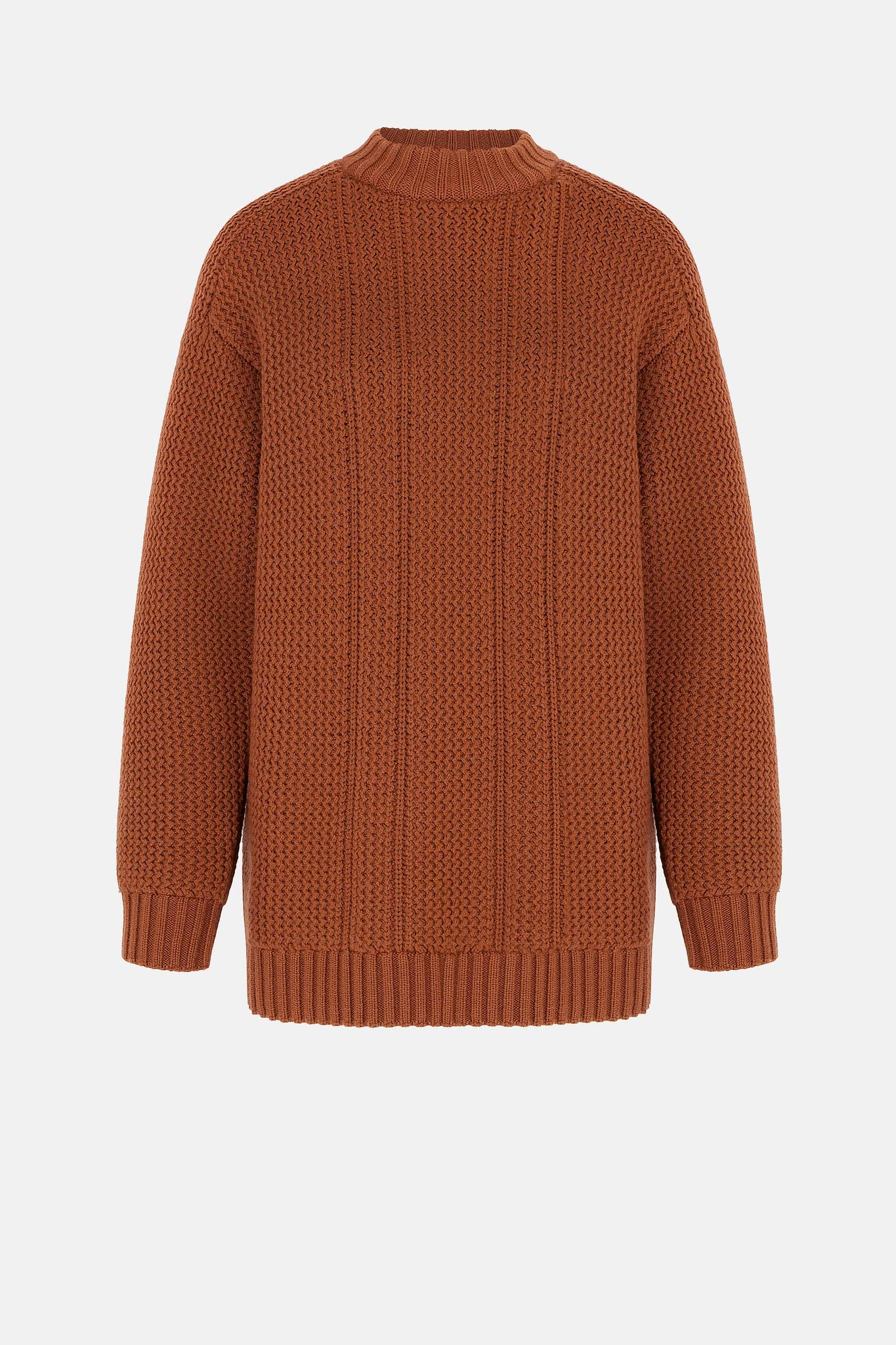 Combey Knit In Caramel Cashfeel - Emilia Wickstead