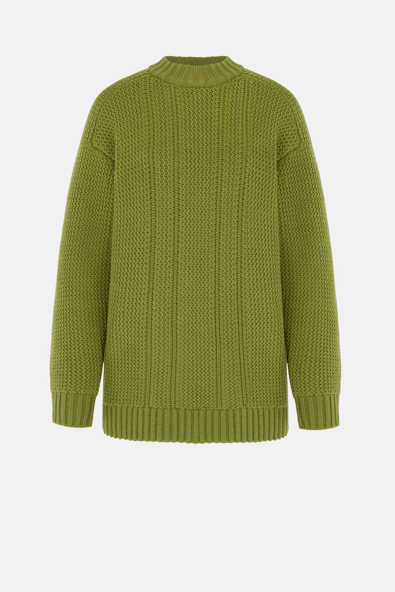 Combey Knit In Green Cashfeel | Emilia Wickstead