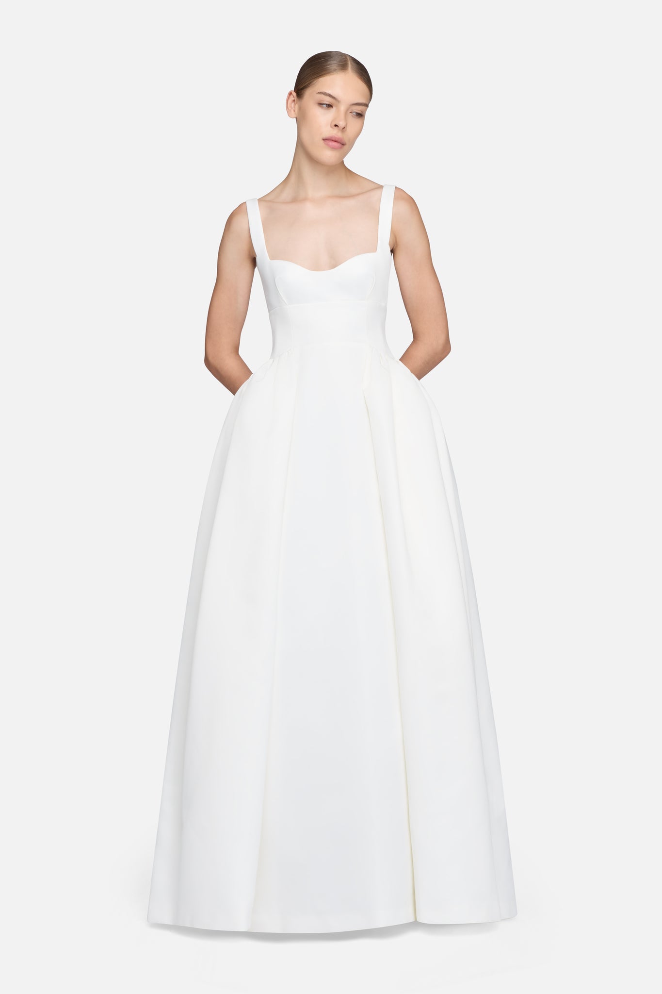 Diamond Bridal Dress in Ivory Genzianella