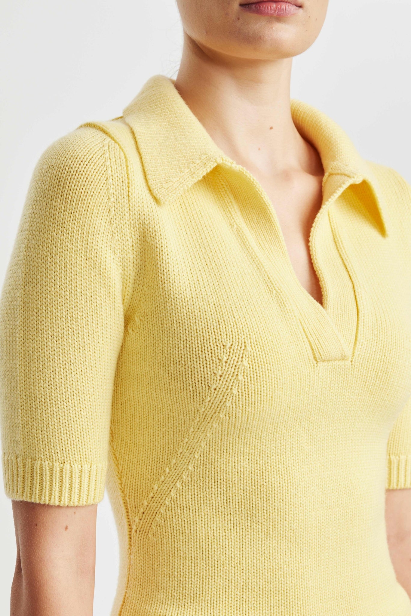 Dory Lemon Knitted Top | Emilia Wickstead