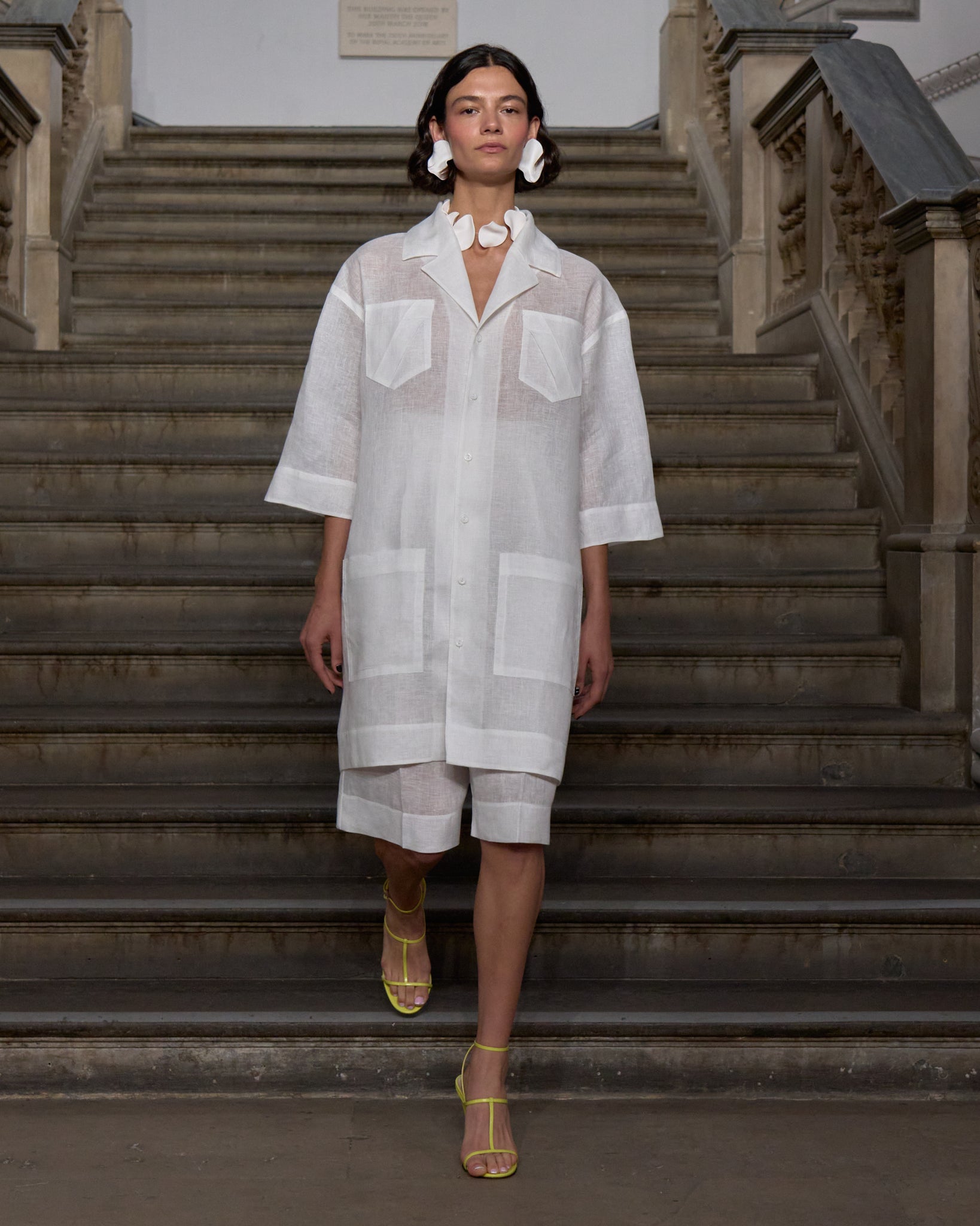 emilia wickstead shirt dress Jody shirt dress in blue - Emilia Wickstead