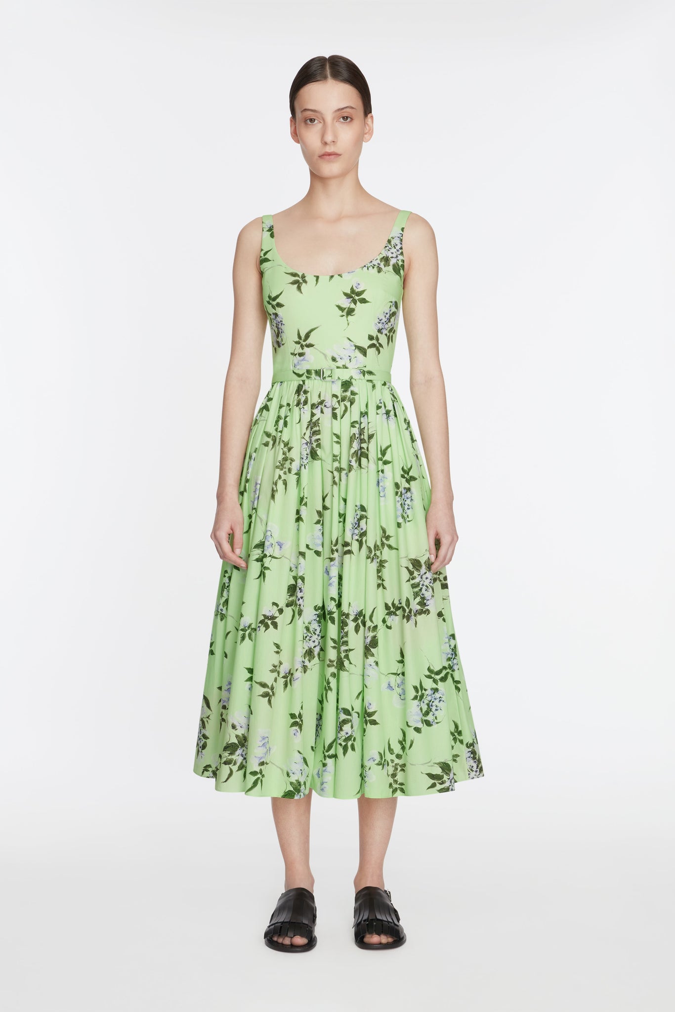 green emerald velvet dress V-Neck Chiffon Maxi Evening Dress with Short Sleeves
