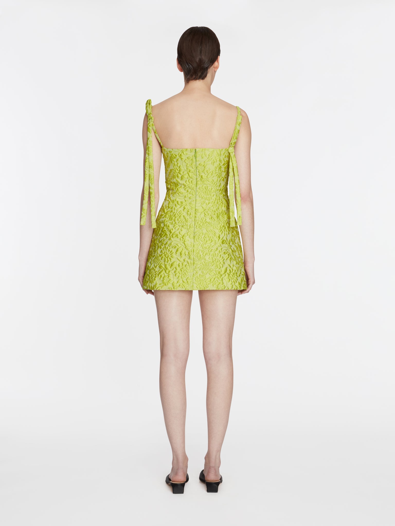 emilia wickstead green cape dress Emerald Tones Emilia Wickstead