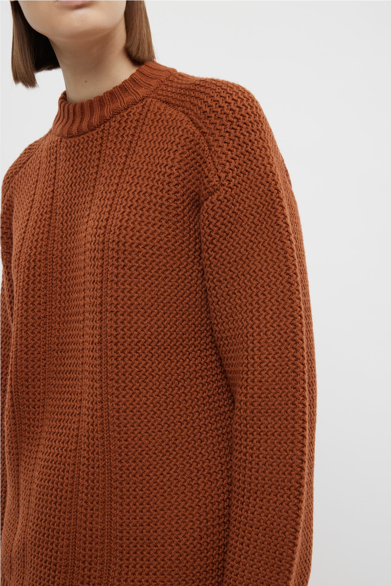 Combey Knit In Caramel Cashfeel - Emilia Wickstead