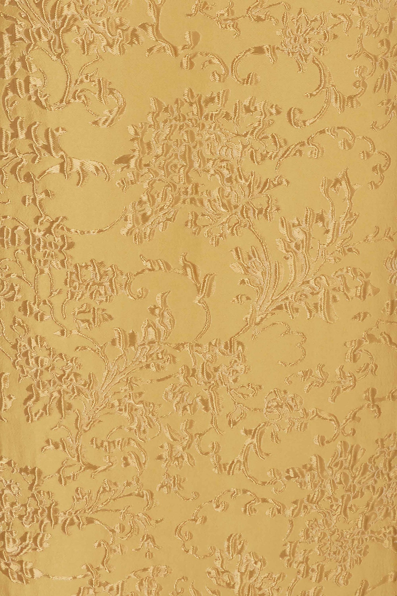 Sharon Dress In Gold Wallpaper Jacquard | Emilia Wickstead