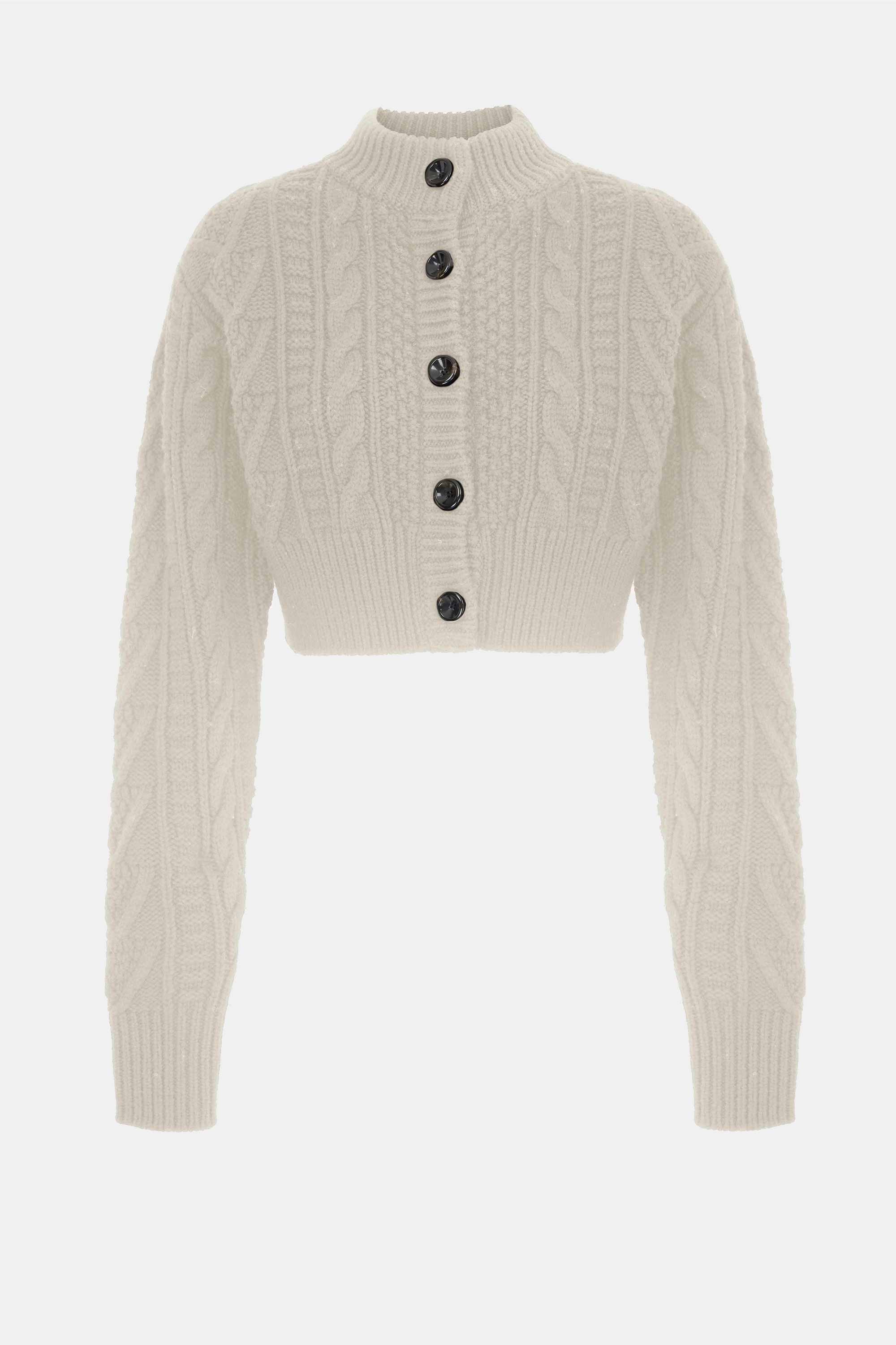 Eaphi CABLE KNIT CARDIGAN ivory エフィ eaphi CABLE KNIT CARDIGAN ivory