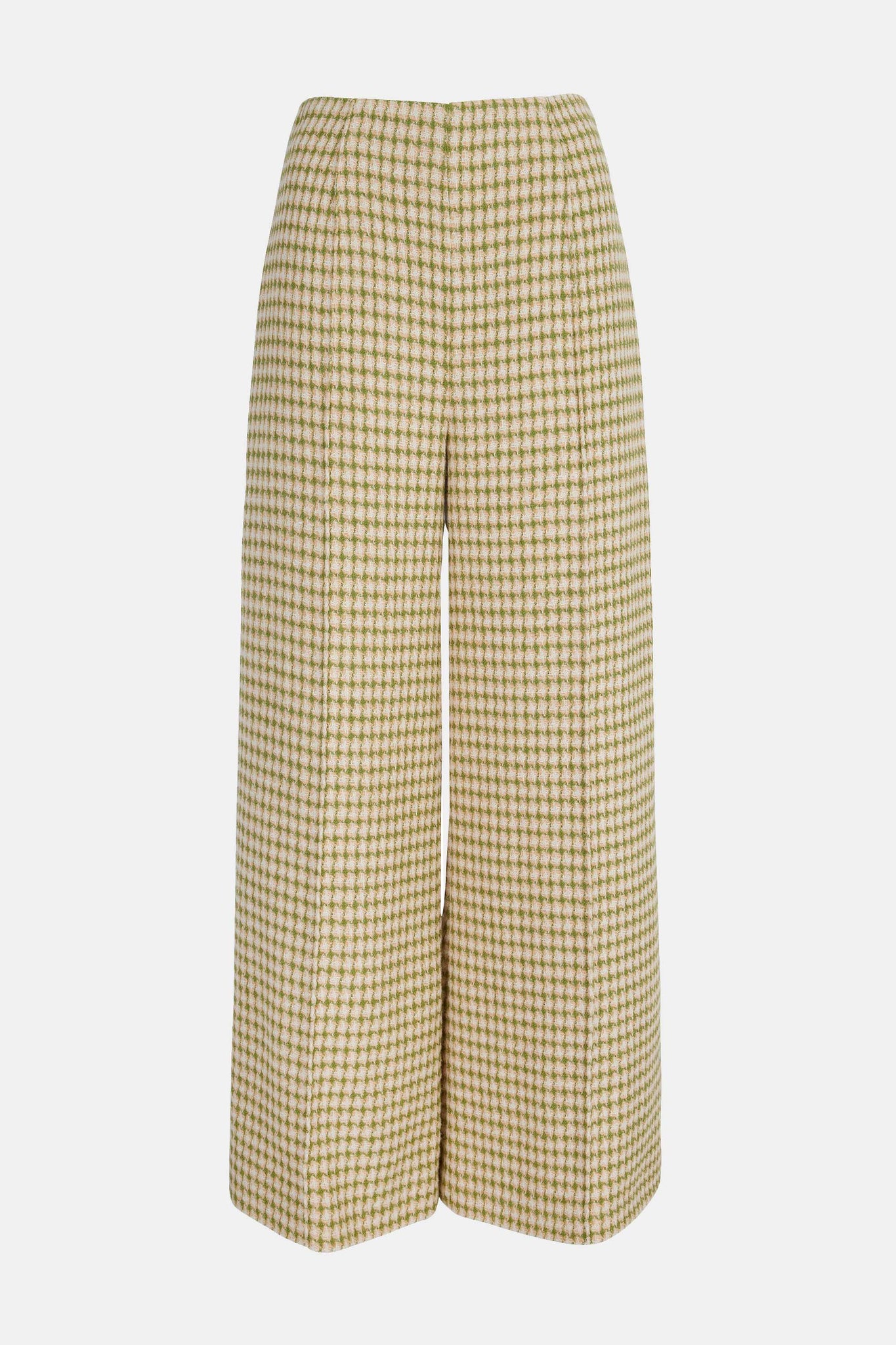 Daffy Trousers In Multi Checked Tweed | Emilia Wickstead