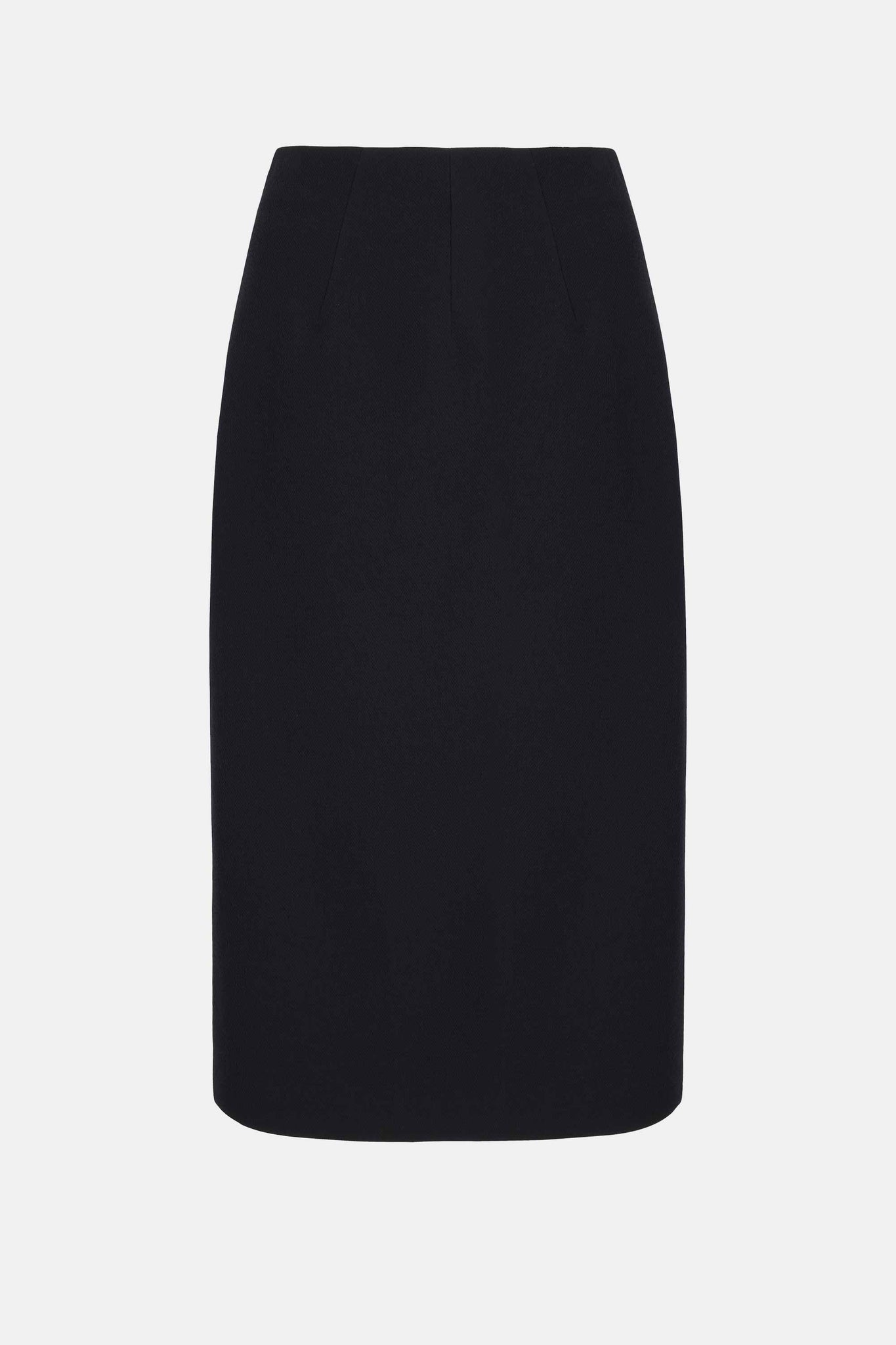 Lorinda Pencil Skirt In Black Double Crepe | Emilia Wickstead