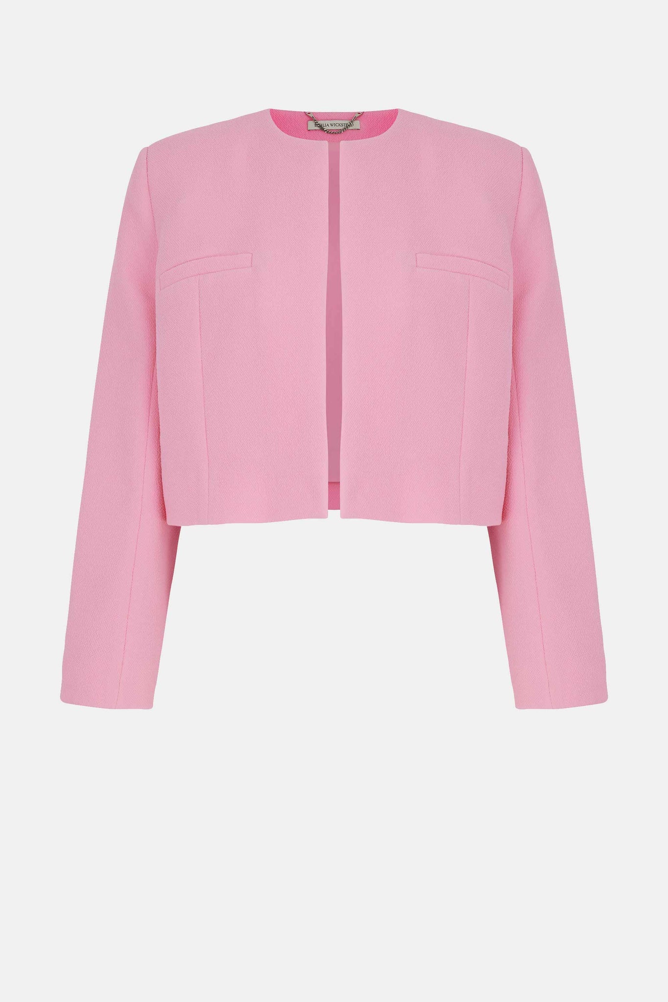 Mirca Jacket In Pink Double Crepe | Emilia Wickstead