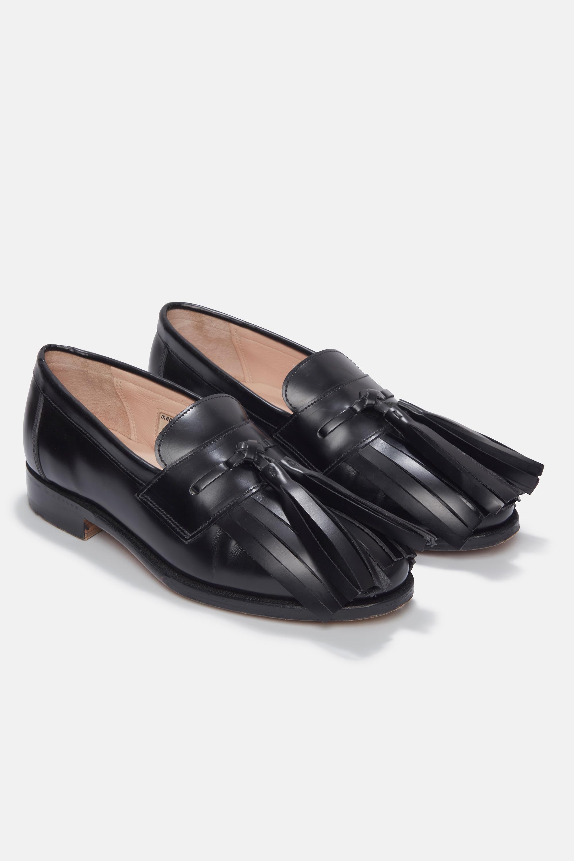 Grenson X Emilia Wickstead Grenda Loafer In Black Leather