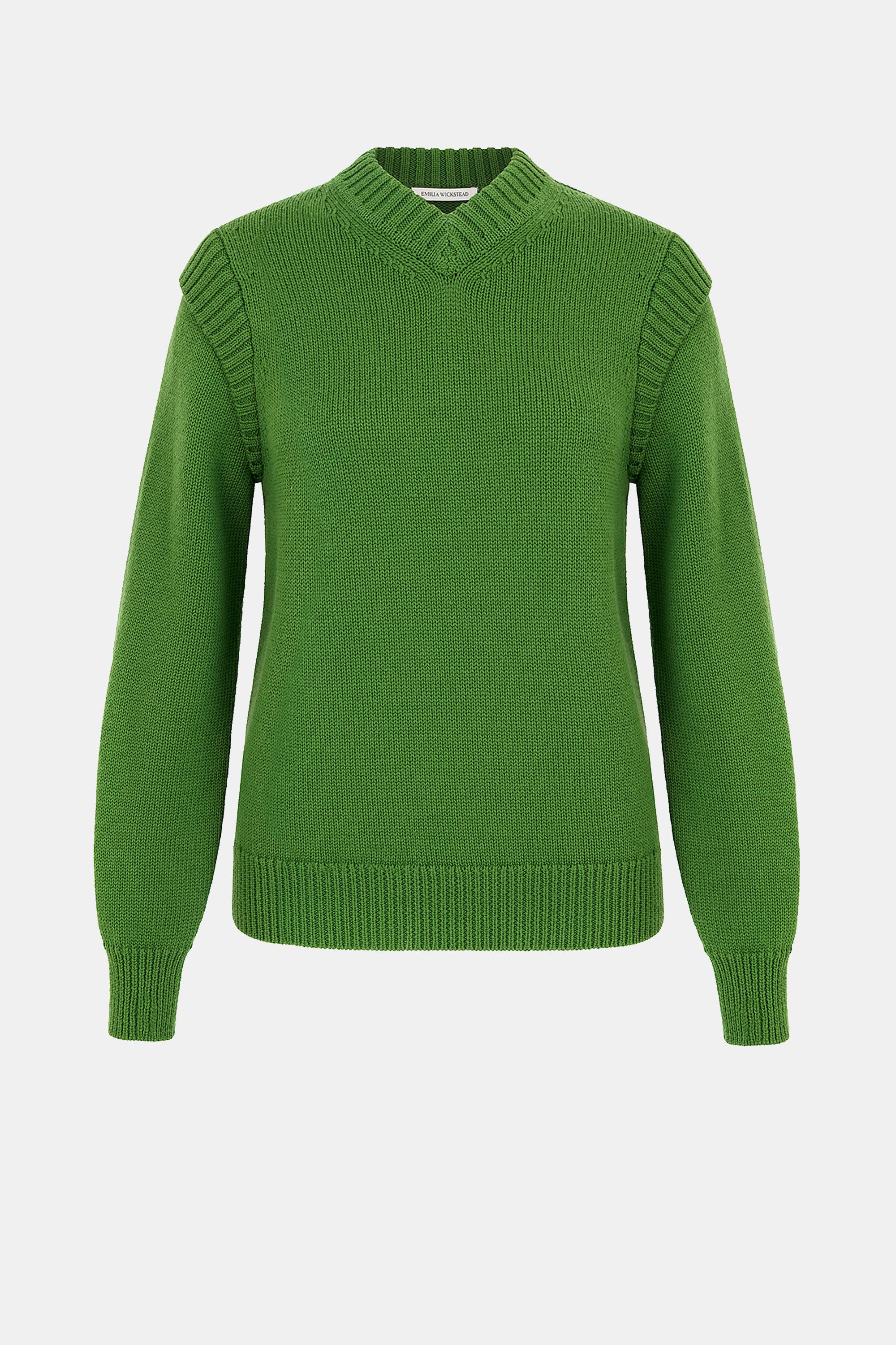 Kit Knit In Forest Green Merino Wool
