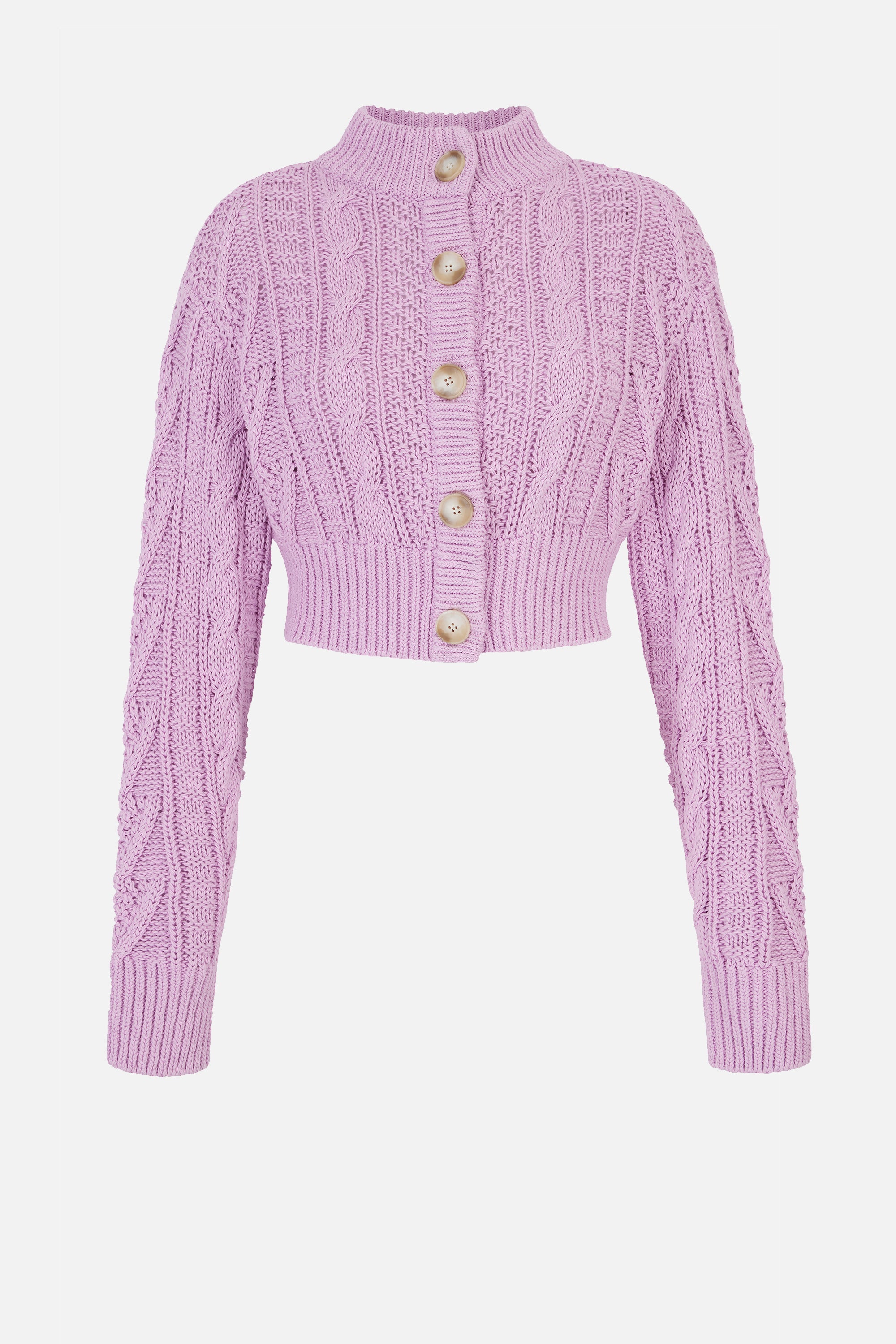 Aleph Knit In Orchid Pima Cotton