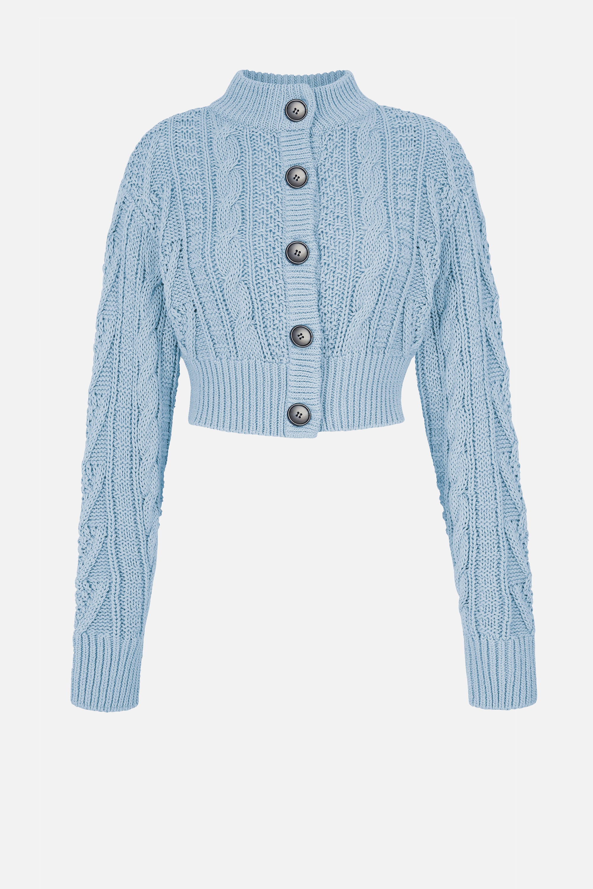Aleph Knit In Baby Blue Pima Cotton