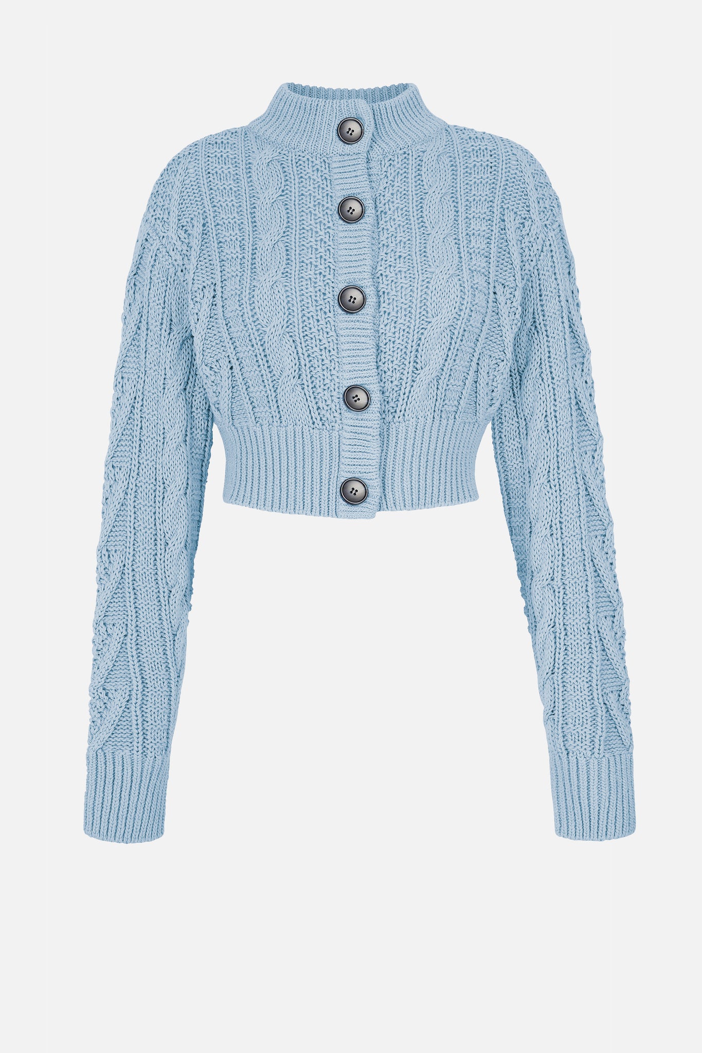 Aleph Knit In Baby Blue Pima Cotton