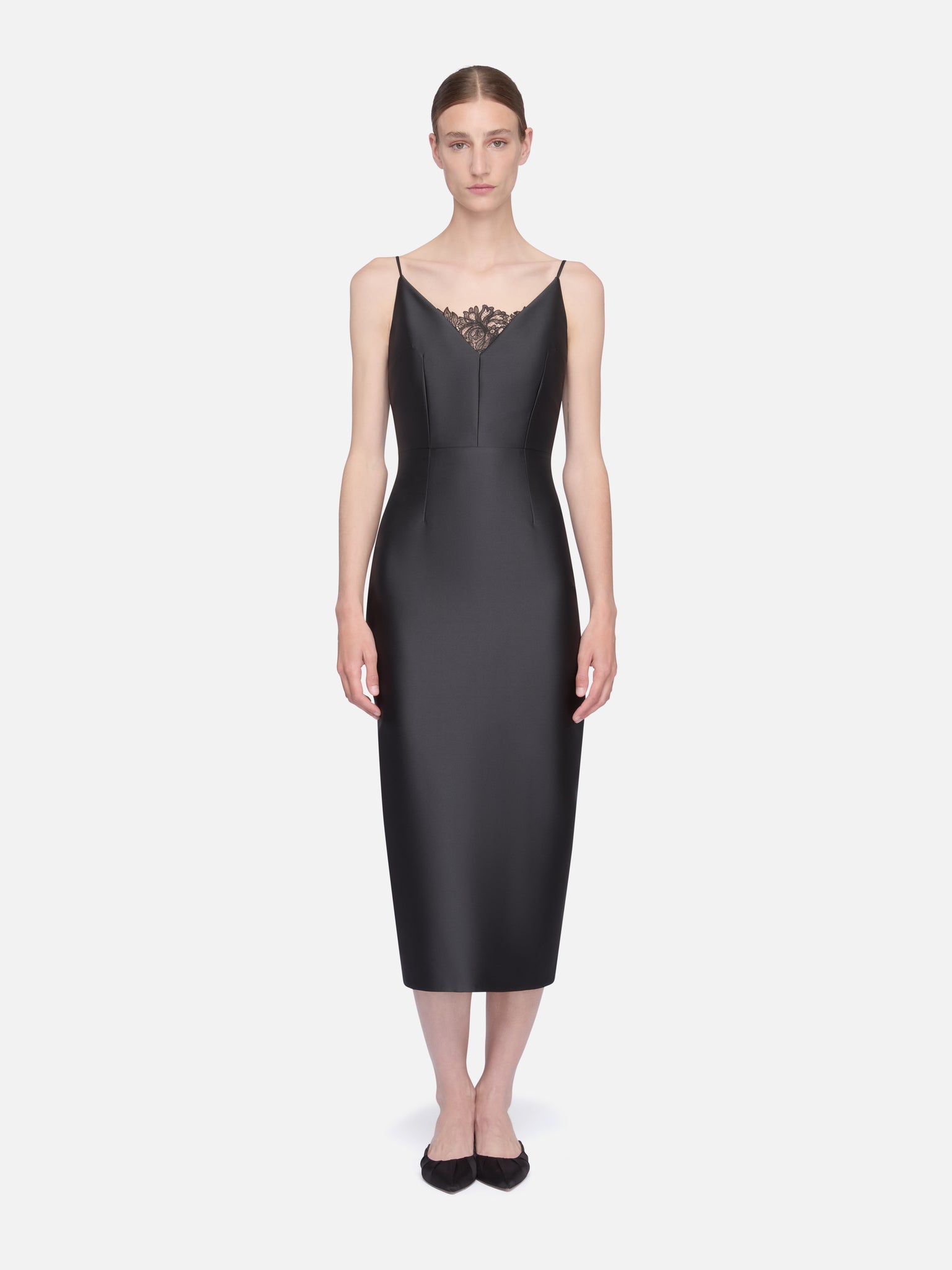 Emilia Wickstead - Libera Dress - Black Cloque