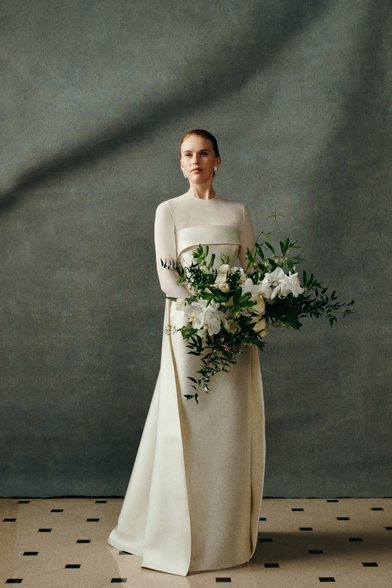 Maeve Bridal Dress in Ivory Silk Mikado| Emilia Wickstead
