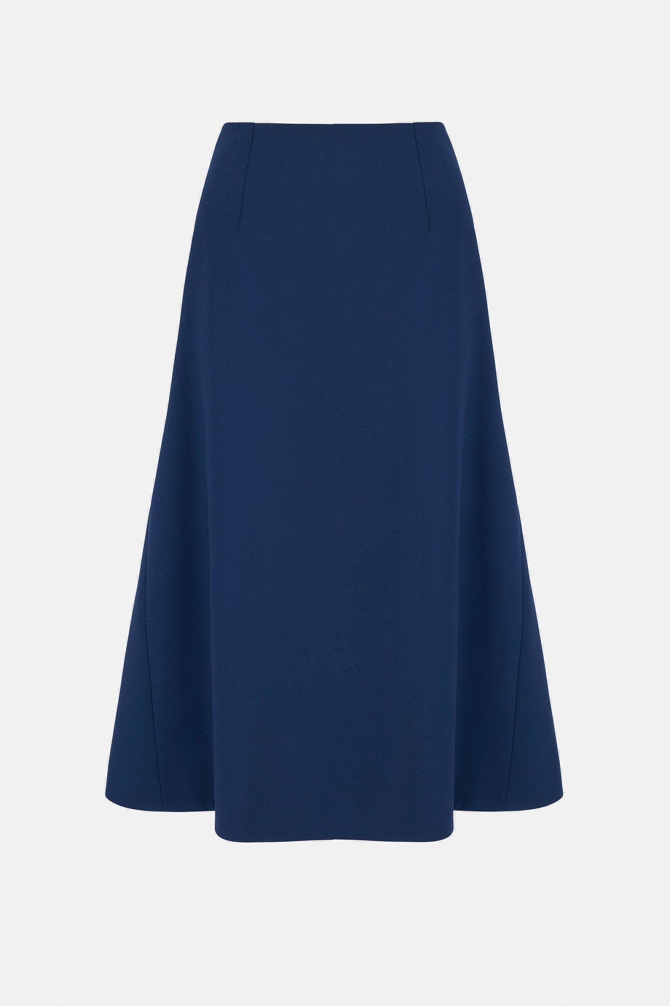 Queenie Skirt In Navy Summer Wool