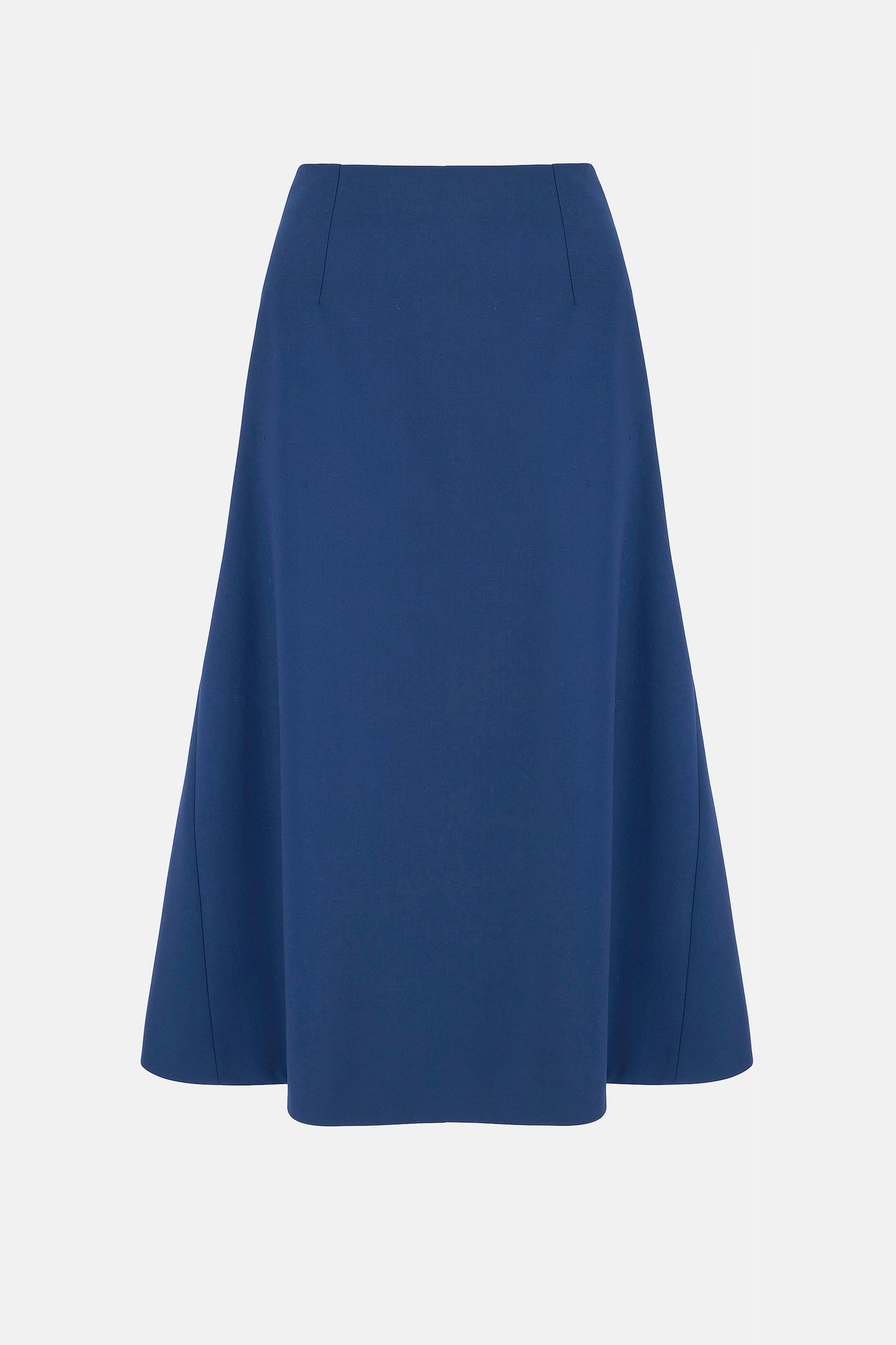 Queenie Skirt In Navy Summer Wool