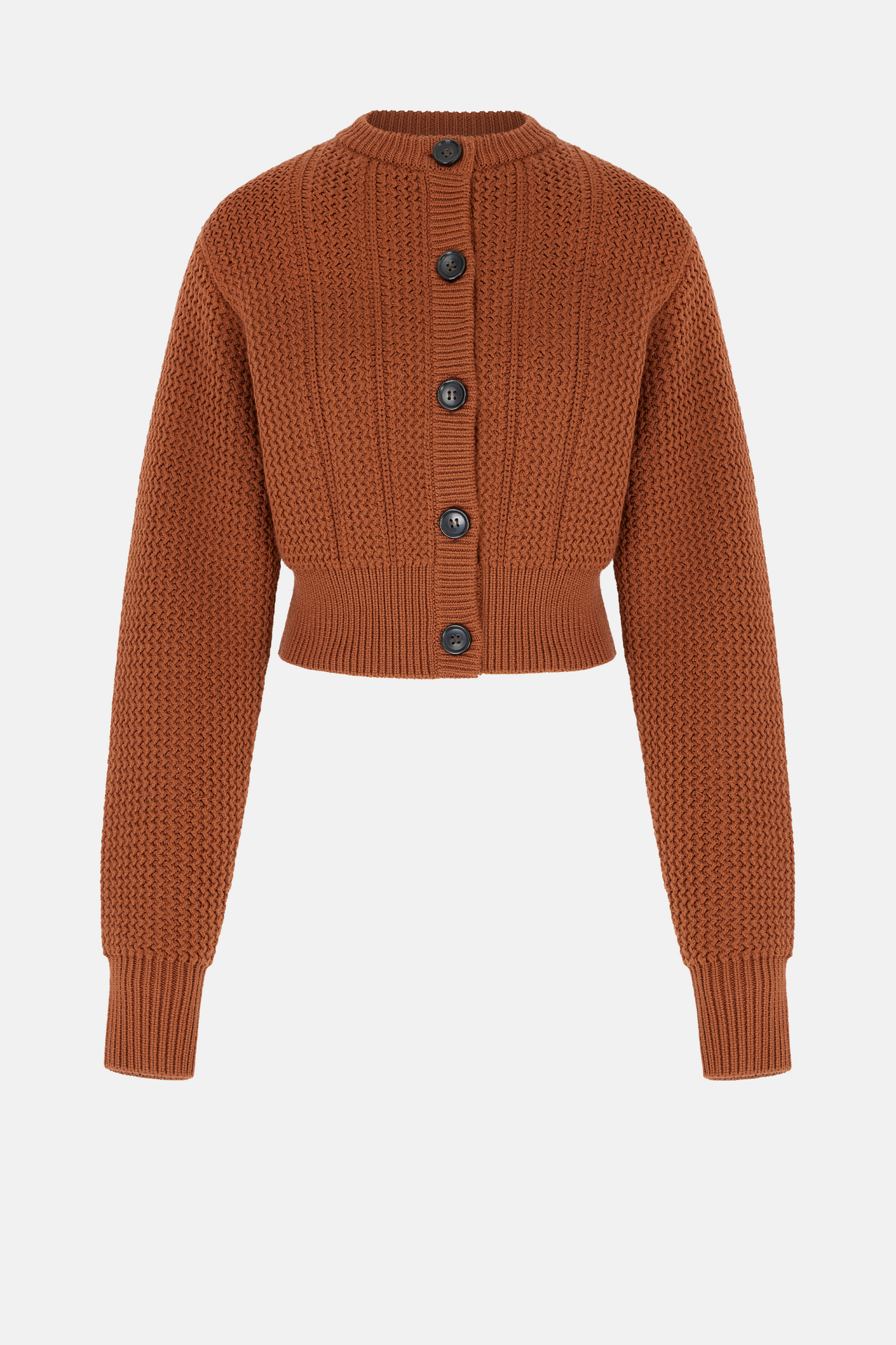 Albert Knit In Caramel Cashfeel | Emilia Wickstead