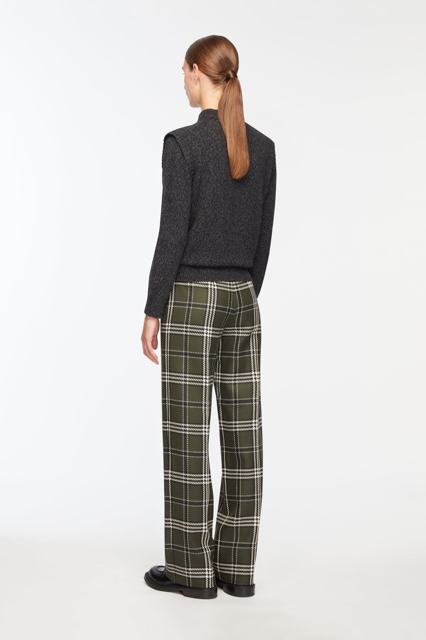 Kit Knit In Dark Grey Mouline Melange