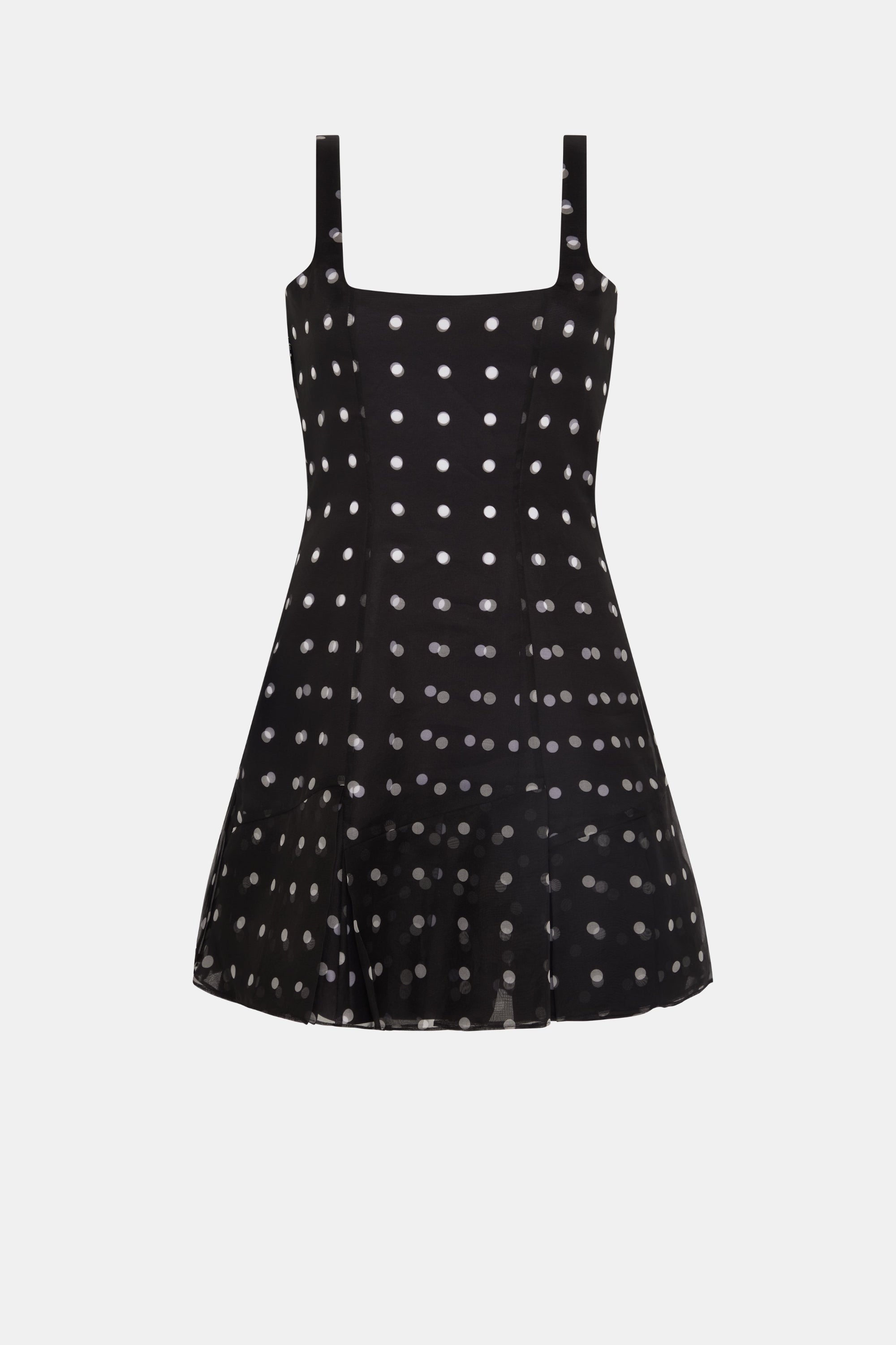 Jueelee Dress In Polka Dot Tafetta And Organza