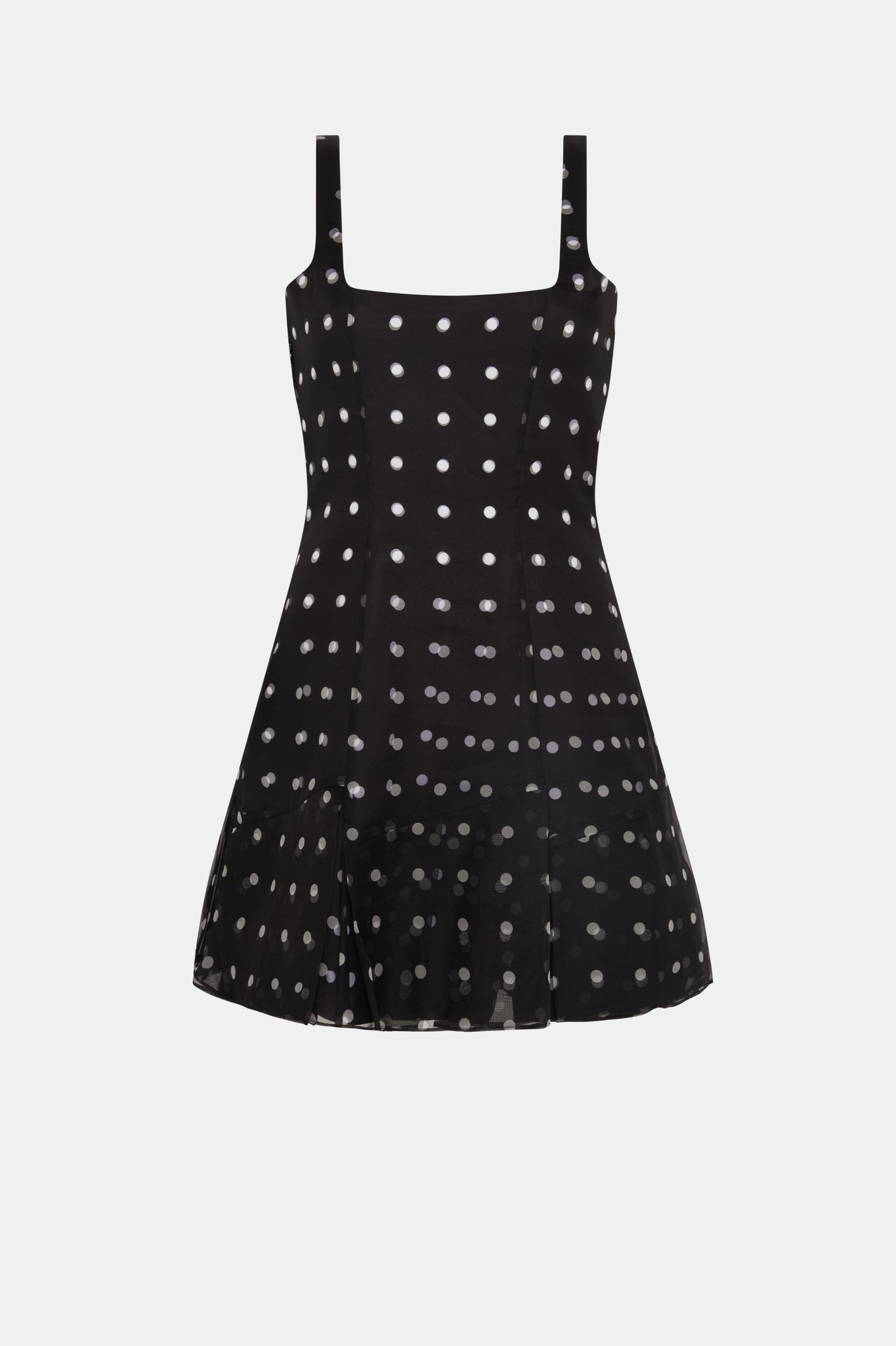 Jueelee Dress In Polka Dot Tafetta And Organza