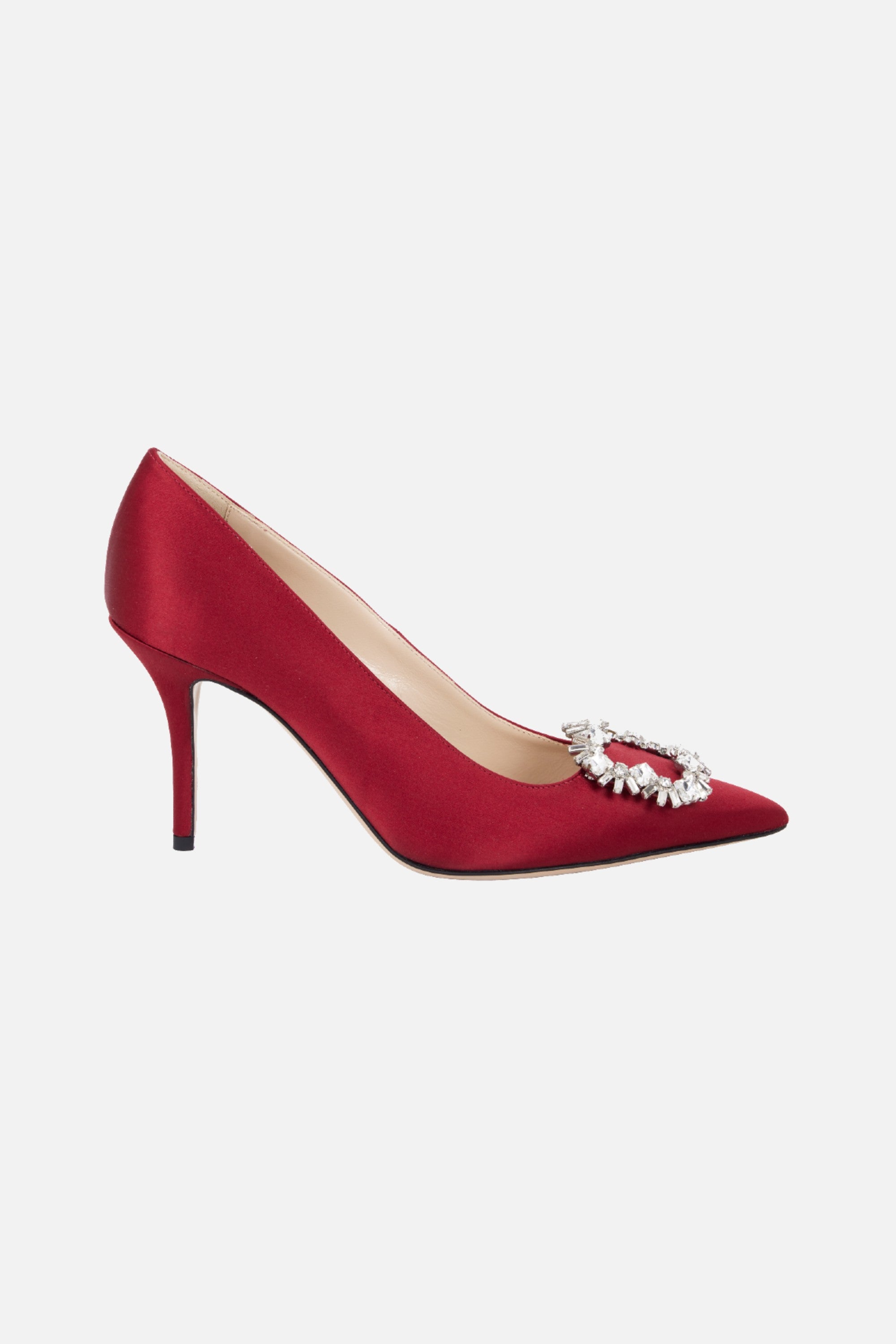 Sophia Shoe Firework Buckle Satin