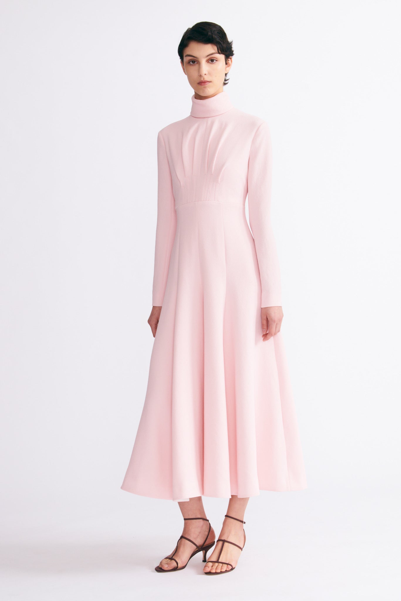 Oakley Peony Double Crepe Dress | Emilia Wickstead